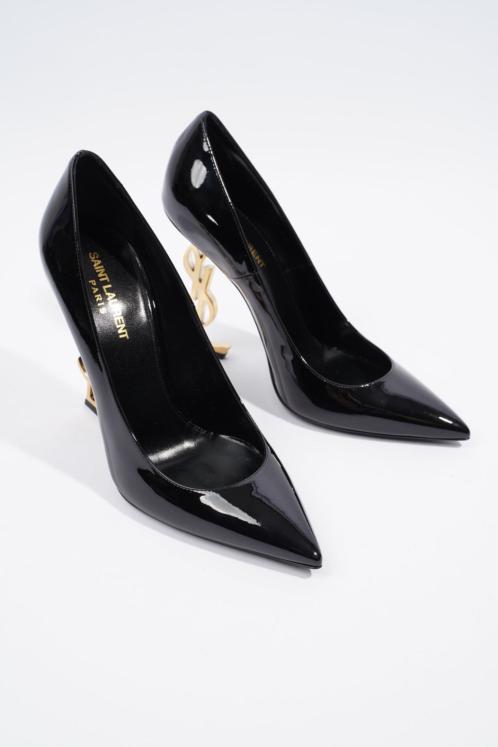 Saint Laurent Opyum Black Patent Leather EU 39 UK 6