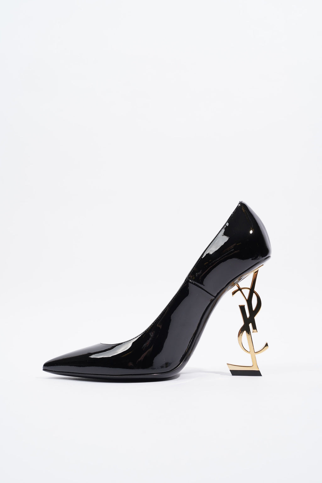 Saint Laurent Opyum Black Patent Leather EU 39 UK 6