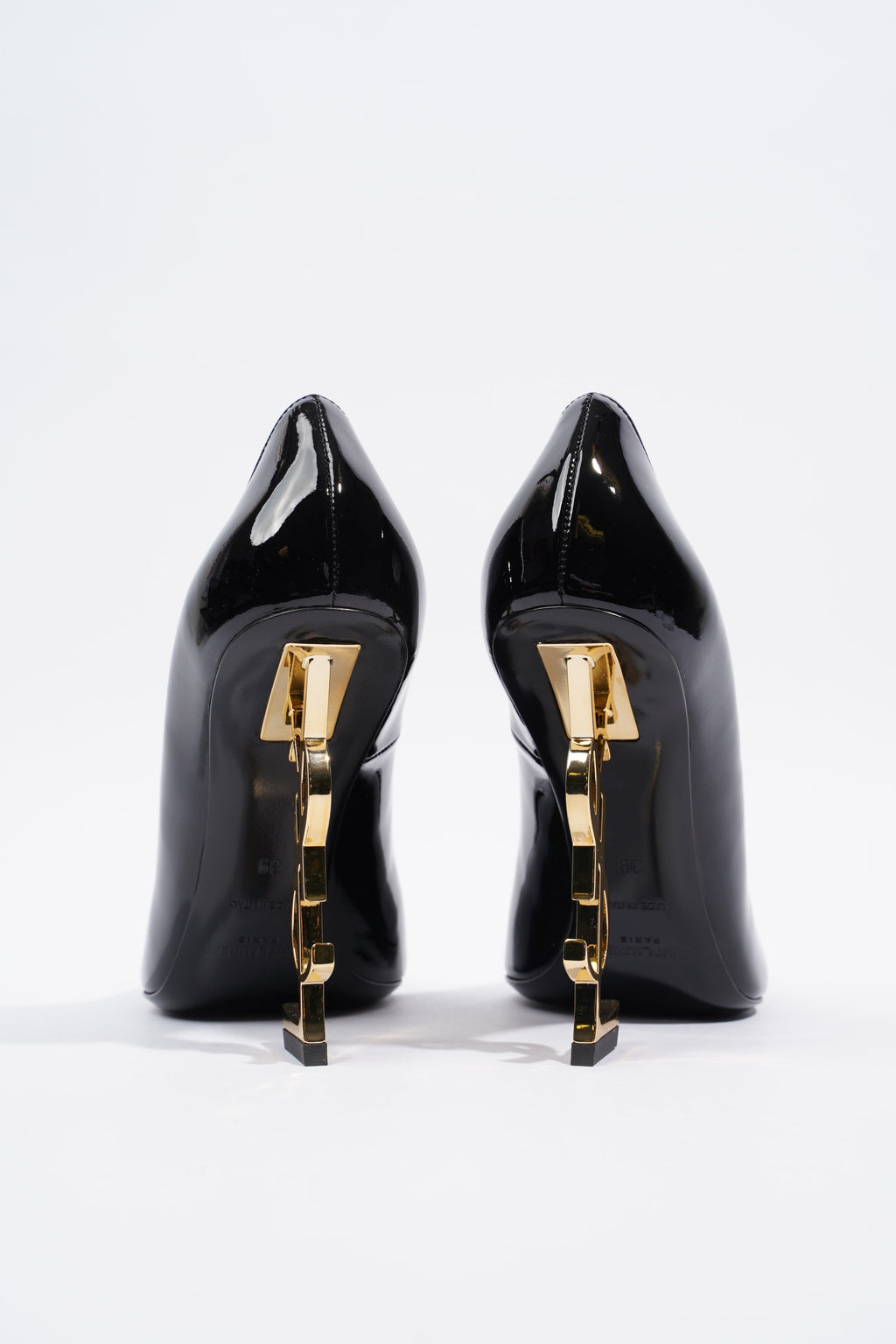 Saint Laurent Opyum Black Patent Leather EU 39 UK 6