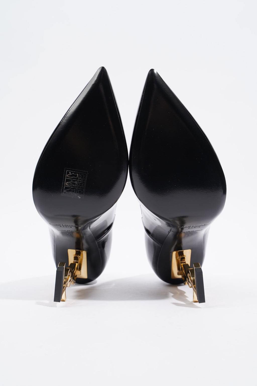 Saint Laurent Opyum Black Patent Leather EU 39 UK 6