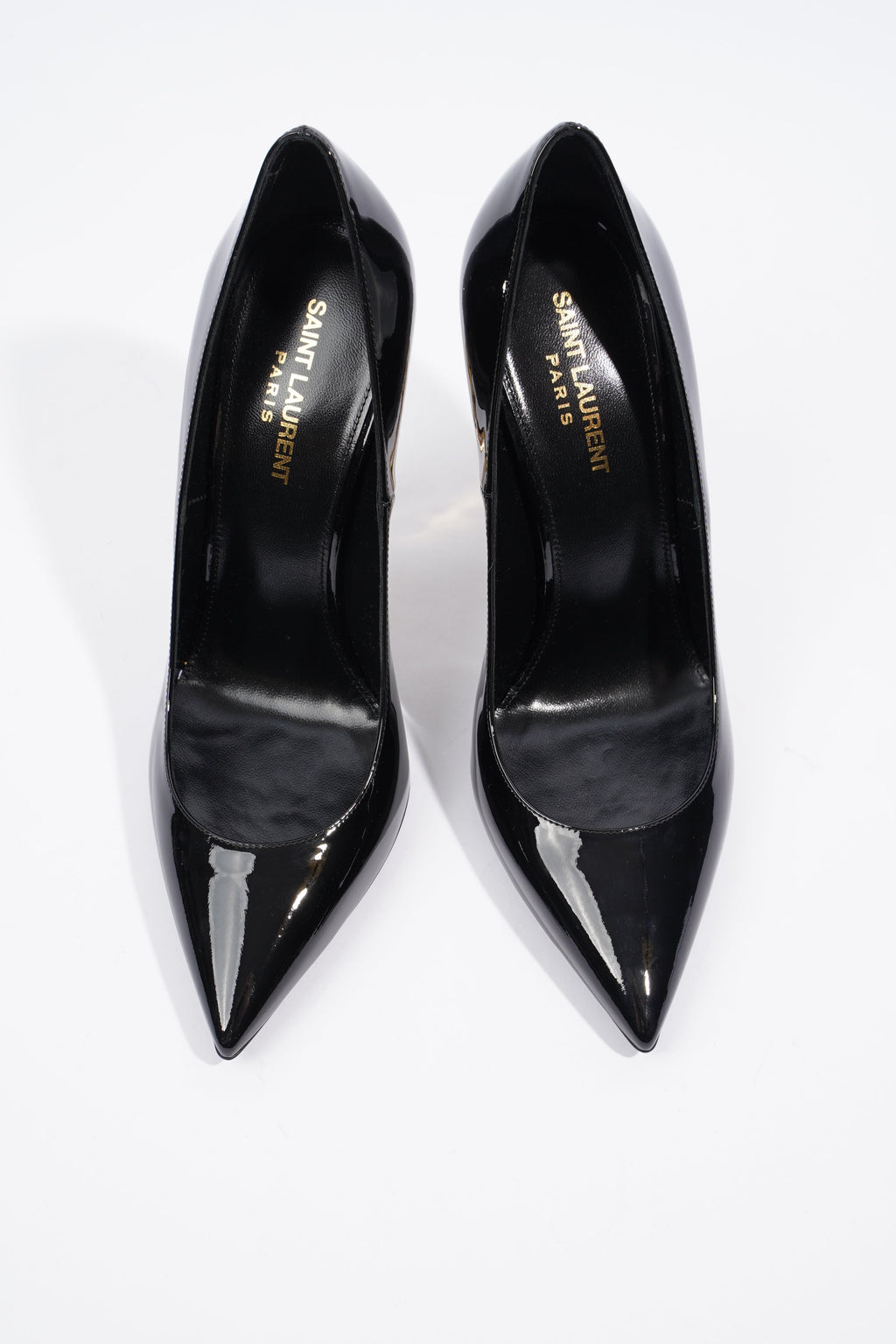 Saint Laurent Opyum Black Patent Leather EU 39 UK 6