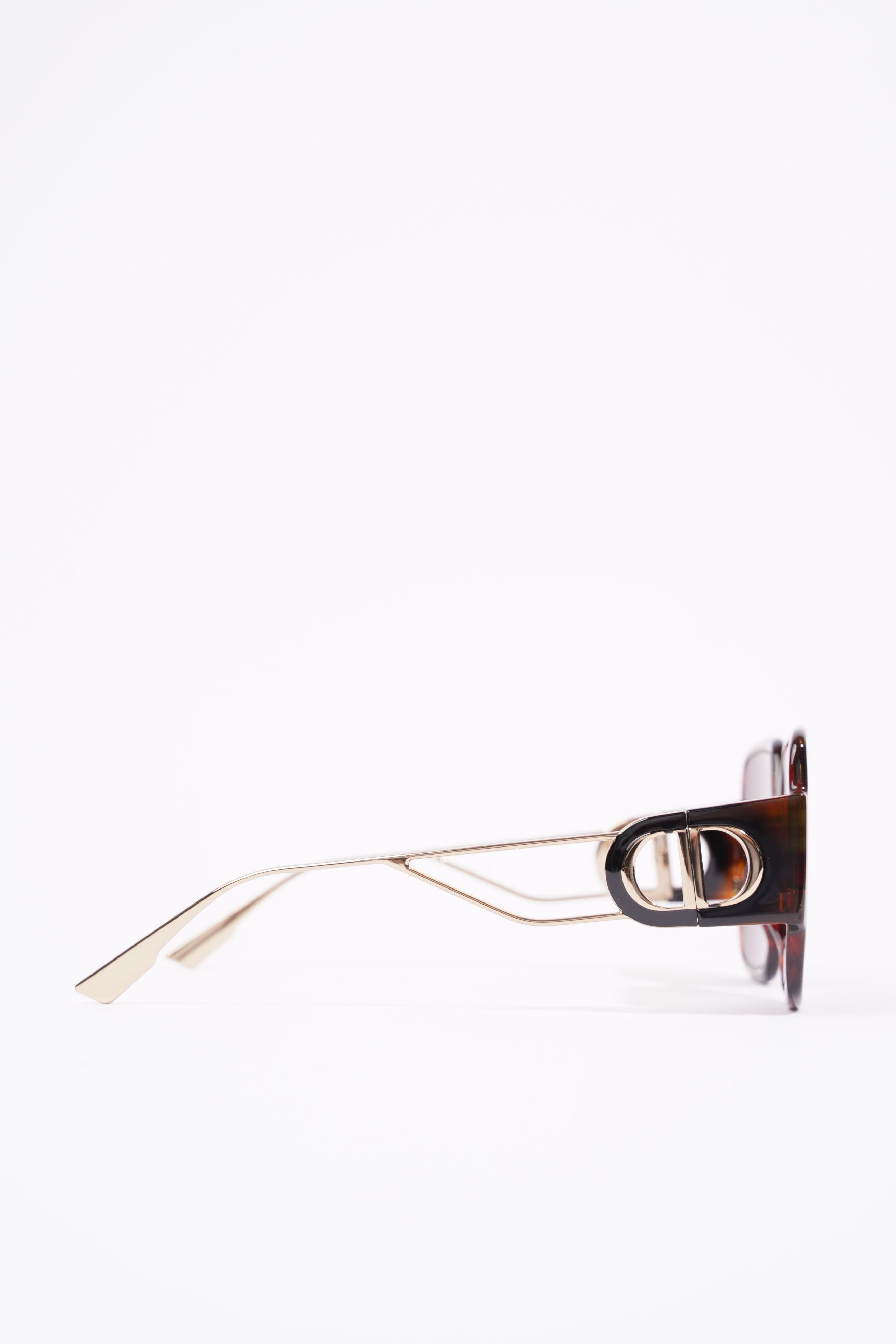 Christian Dior 30 Montaigne Sunglasses Tortoise Shell Acetate 135mm