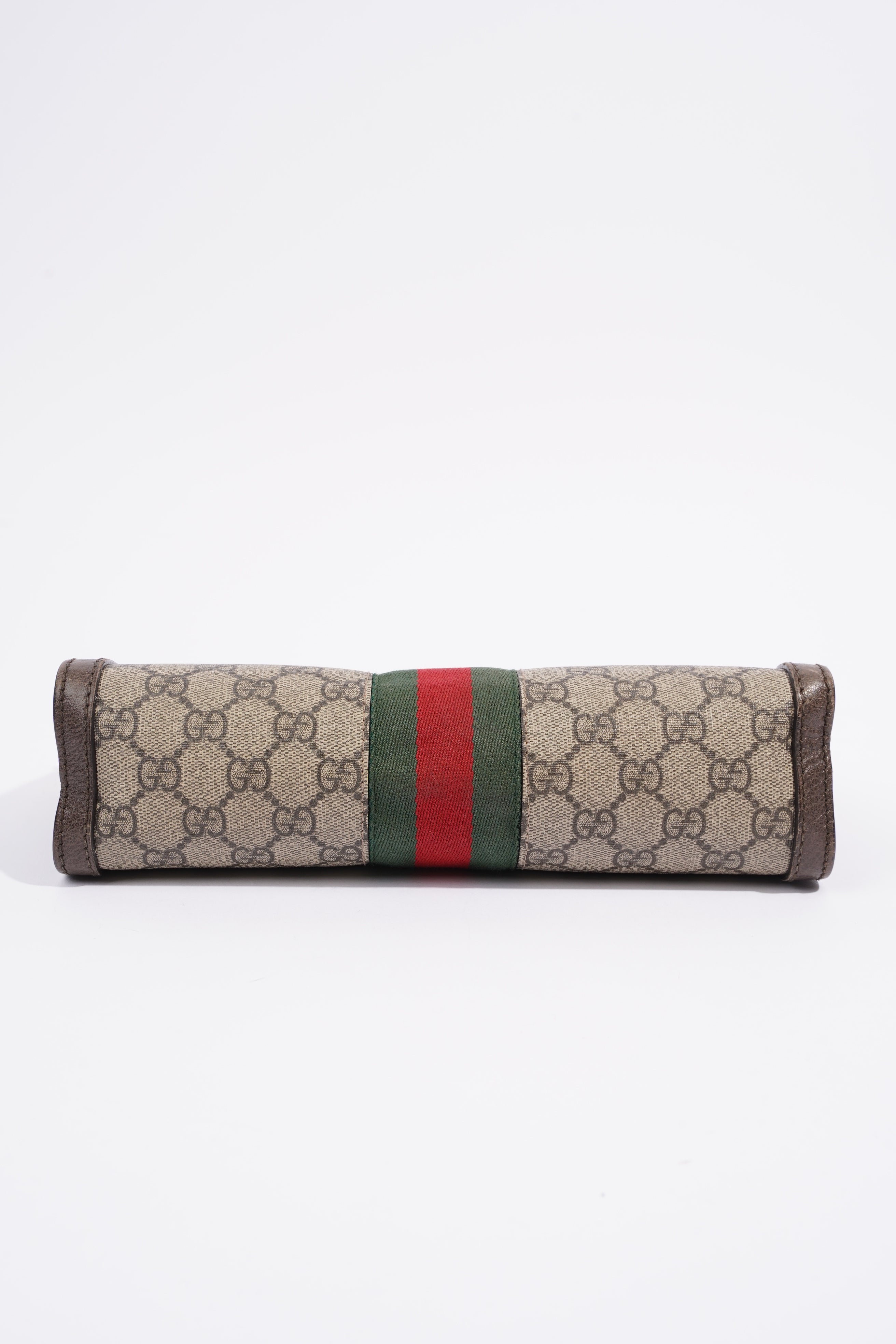 Gucci Ophidia GG Beige And Ebony GG Supreme Coated Canvas Small