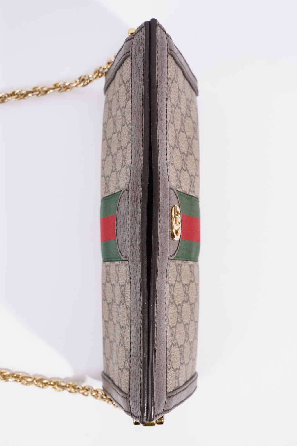 Gucci Ophidia GG Beige And Ebony GG Supreme Coated Canvas Small