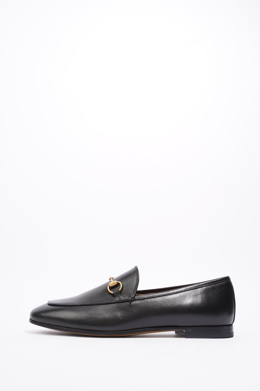 Gucci Jordaan Loafer Black Leather EU 38 UK 5