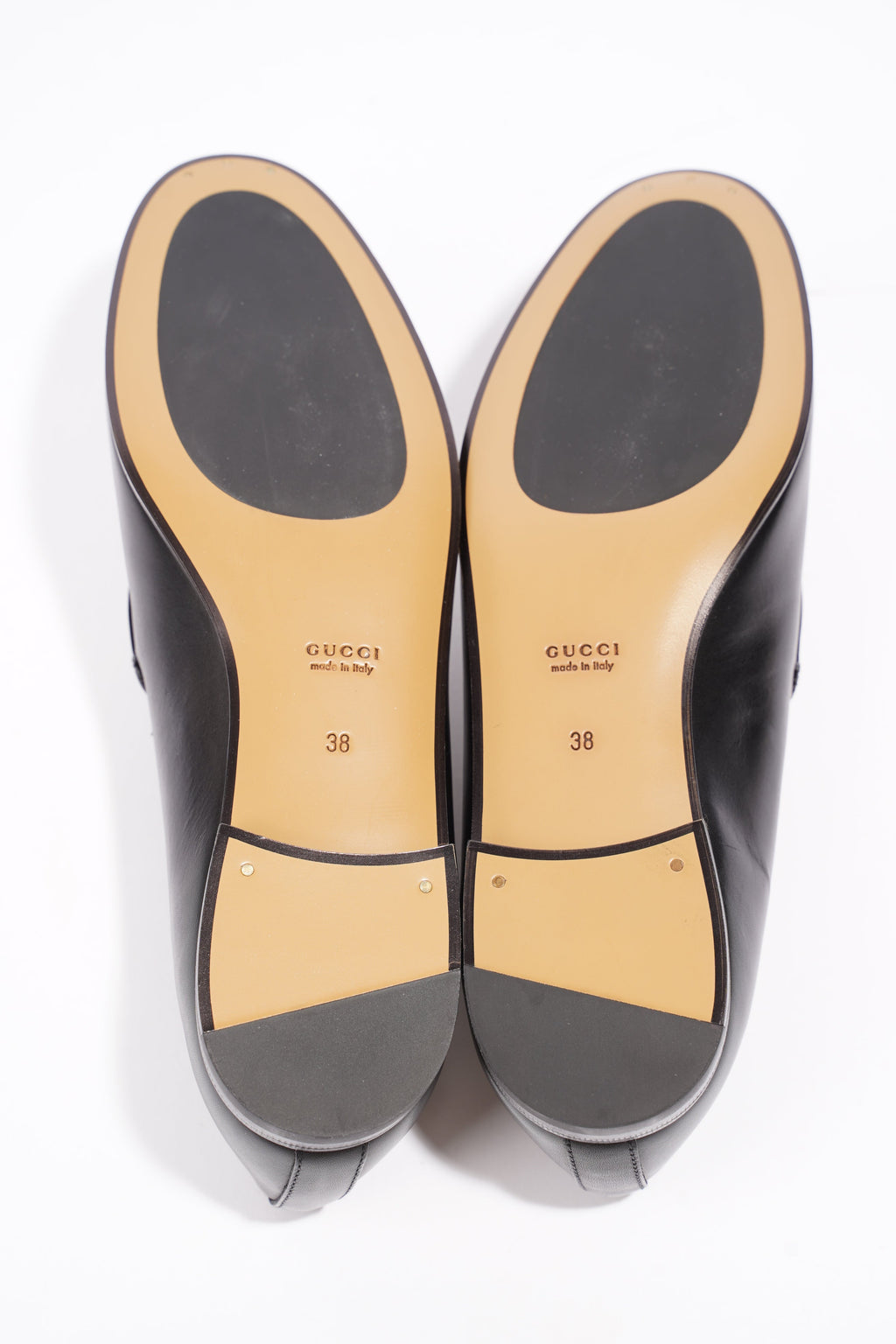 Gucci Jordaan Loafer Black Leather EU 38 UK 5