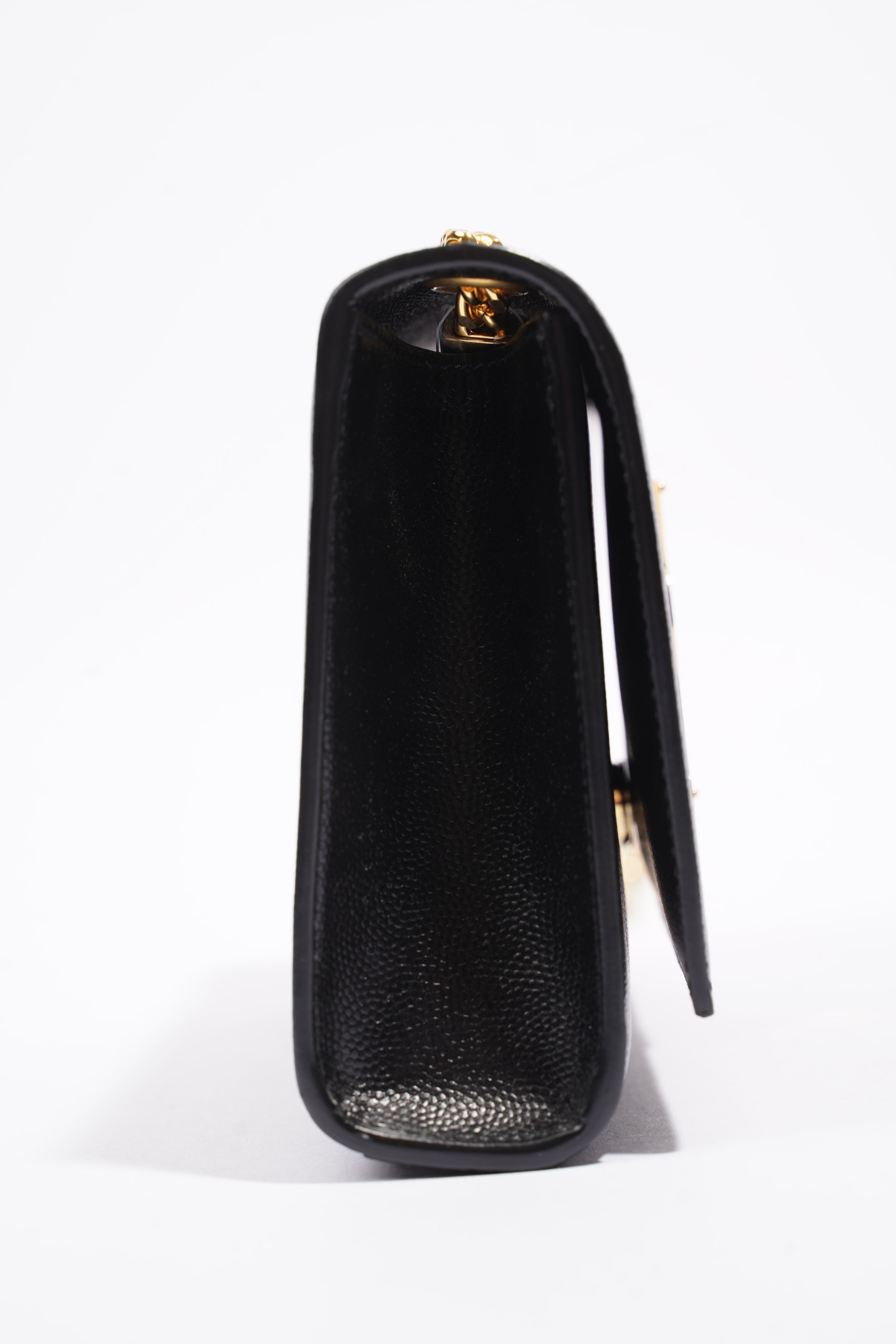 Saint Laurent Saint Kate Small Black / Gold Leather