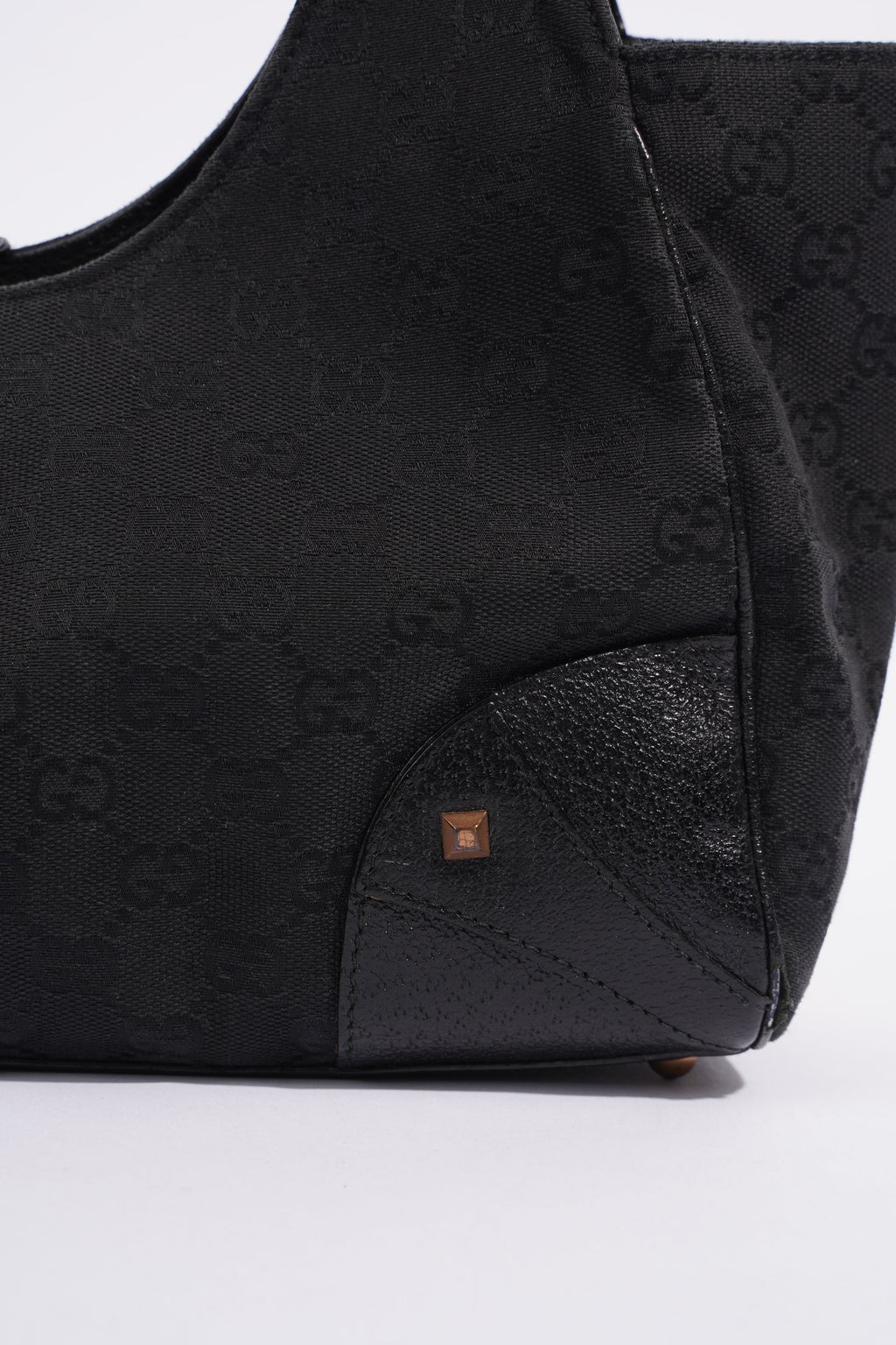 Gucci Jackie Black GG Supreme Canvas