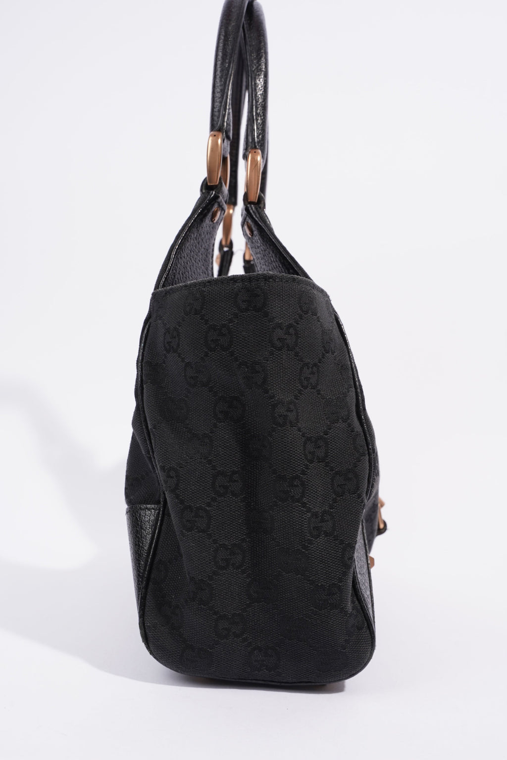 Gucci Jackie Black GG Supreme Canvas