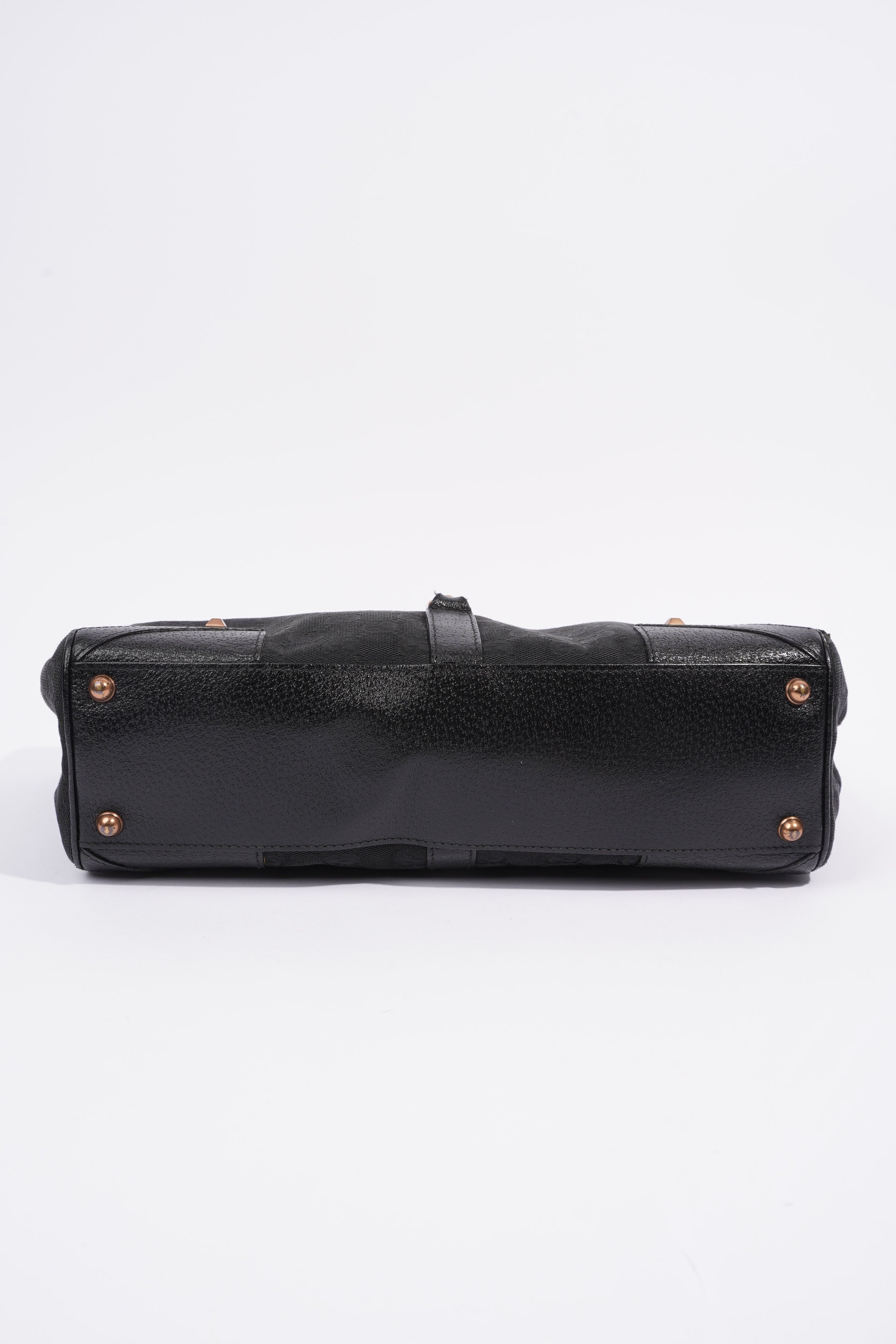 Gucci Jackie Black GG Supreme Canvas