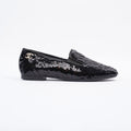 Chanel Loafer Black Sequin EU 36.5 UK 3.5
