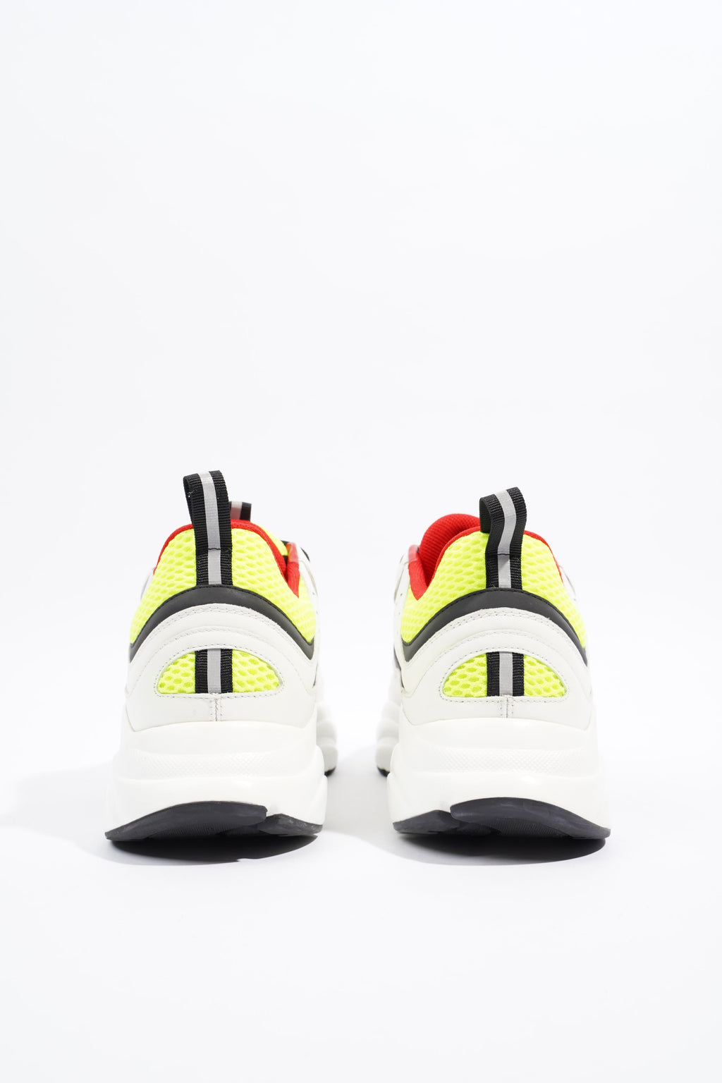 Christian Dior B22 White / Black / Yellow Mesh EU 42 UK 8