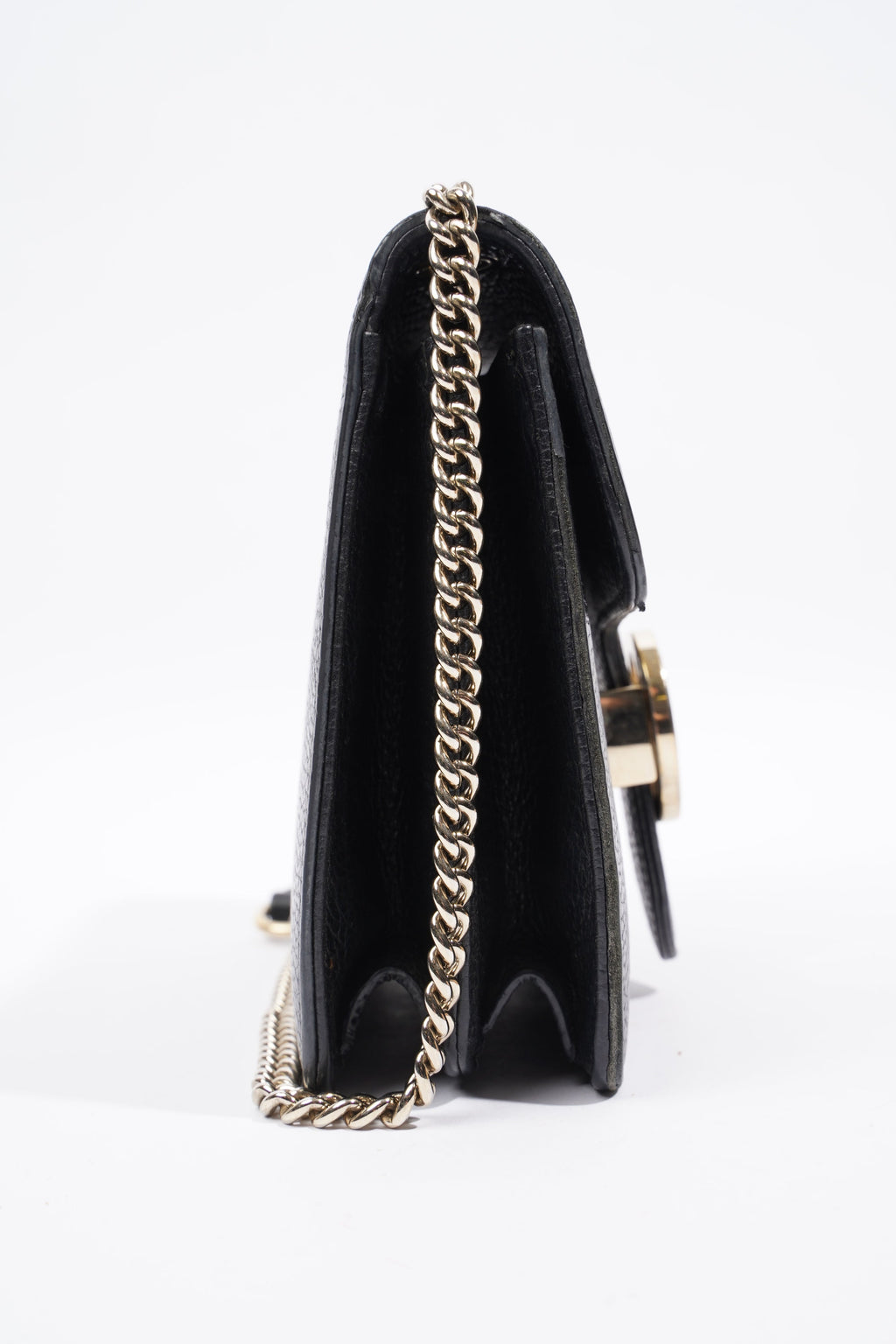Gucci Interlocking Bag Black Leather Small