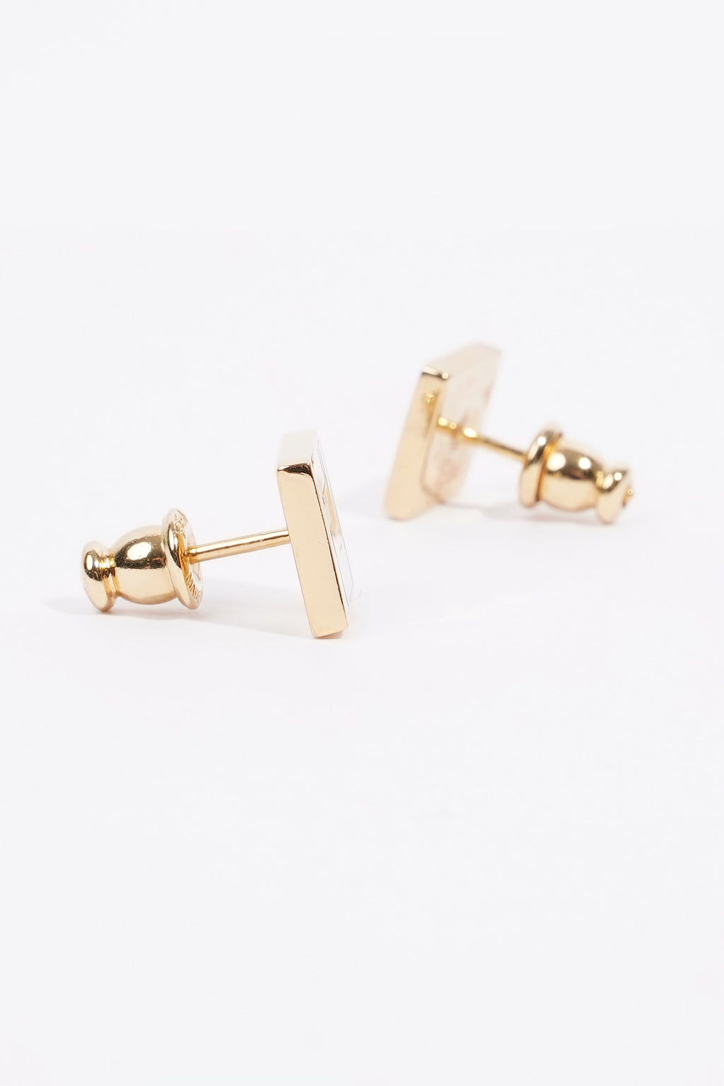 Fendi Forever Fendi Earrings Gold / White Brass