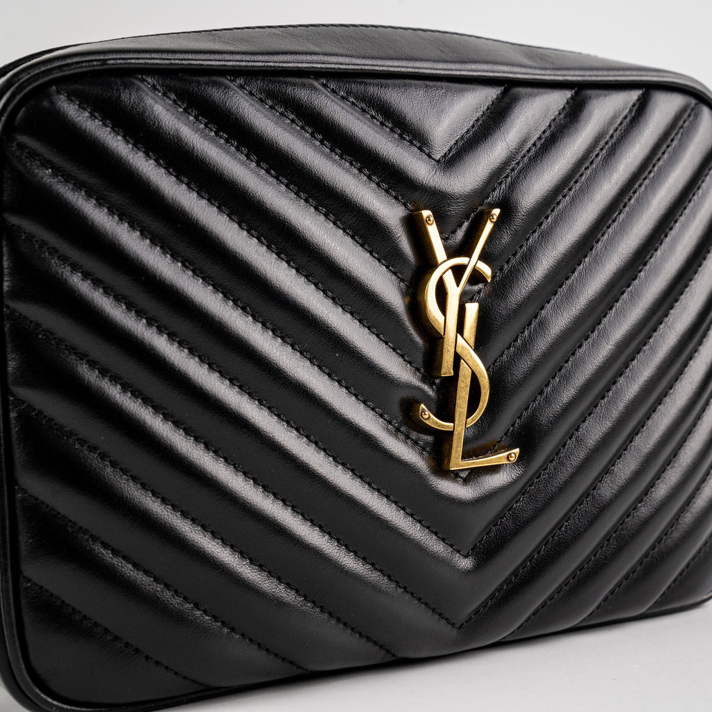 Saint Laurent Medium Camera Lou Black Bag