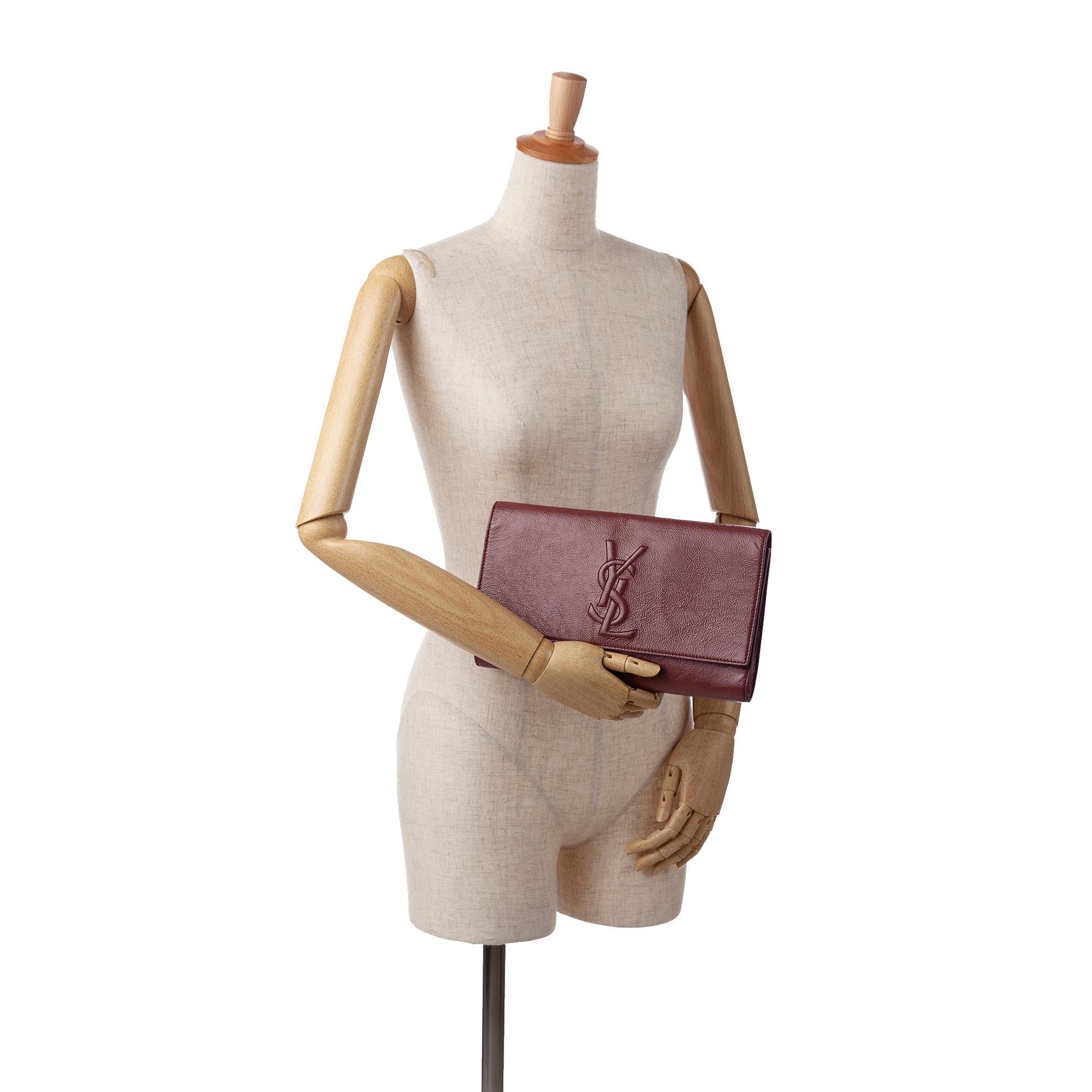 Saint Laurent Belle de Jour Clutch (SHG-y661ag)