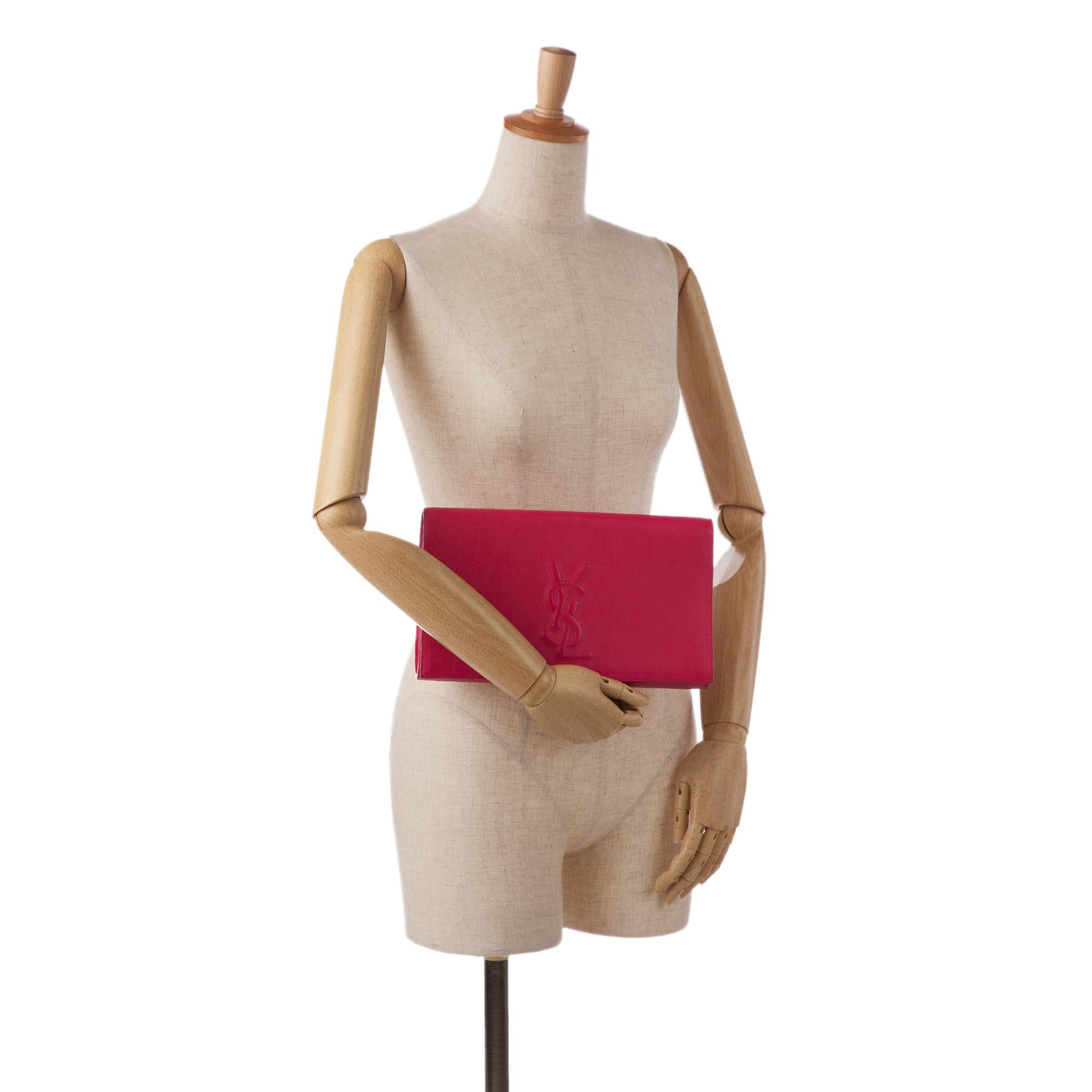 Saint Laurent Belle de Jour Clutch (SHG-HX2Z5v)