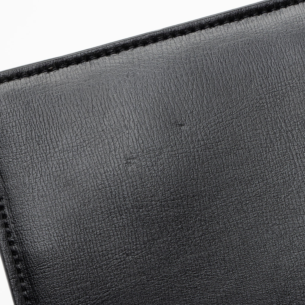 Saint Laurent Bi-Color Grained Calfskin Monogram Sunset Medium Shoulder Bag (SHF-1CzWjR)