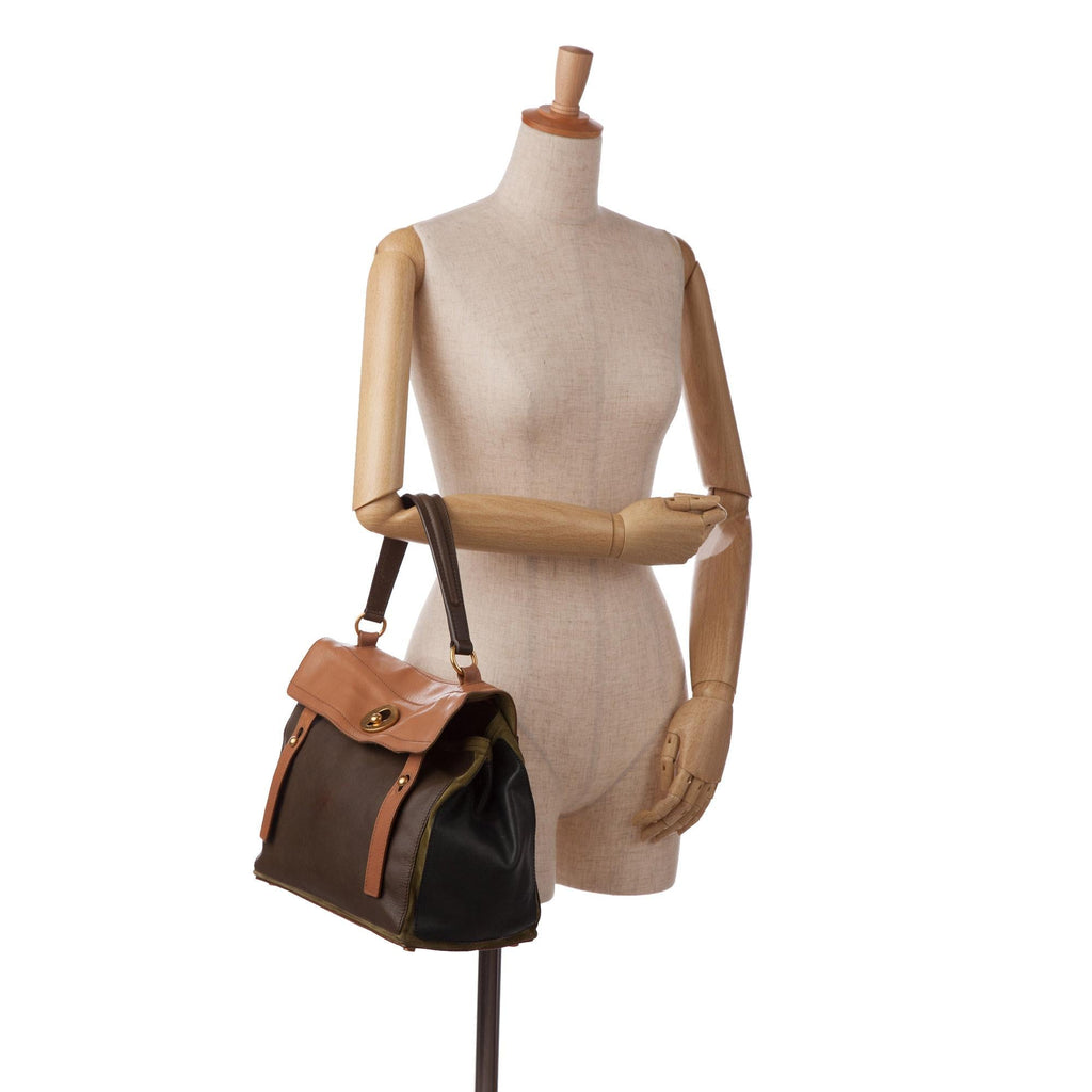 Saint Laurent Bicolor Muse Two (SHG-YW2aQn)