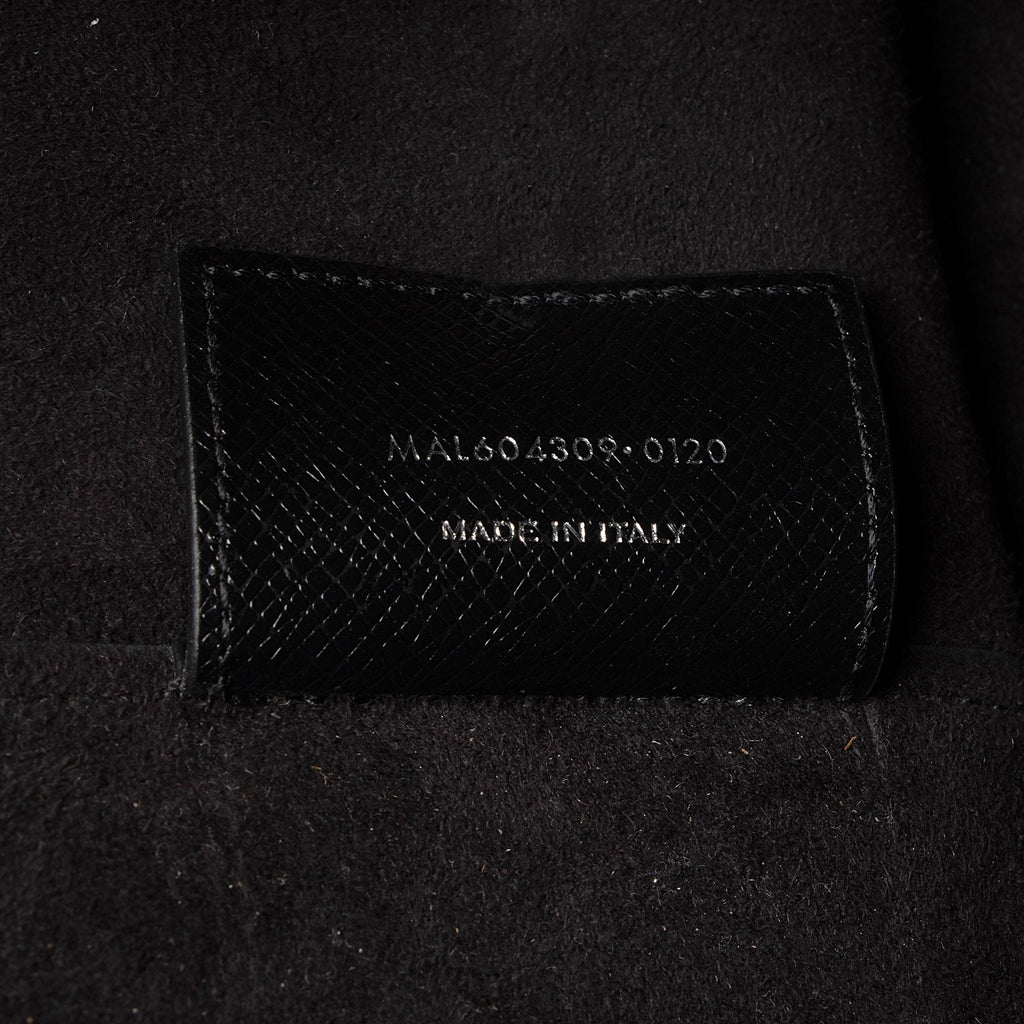 Saint Laurent Boucle Embossed Leather Shopping Tote (SHF-3yPQcN)
