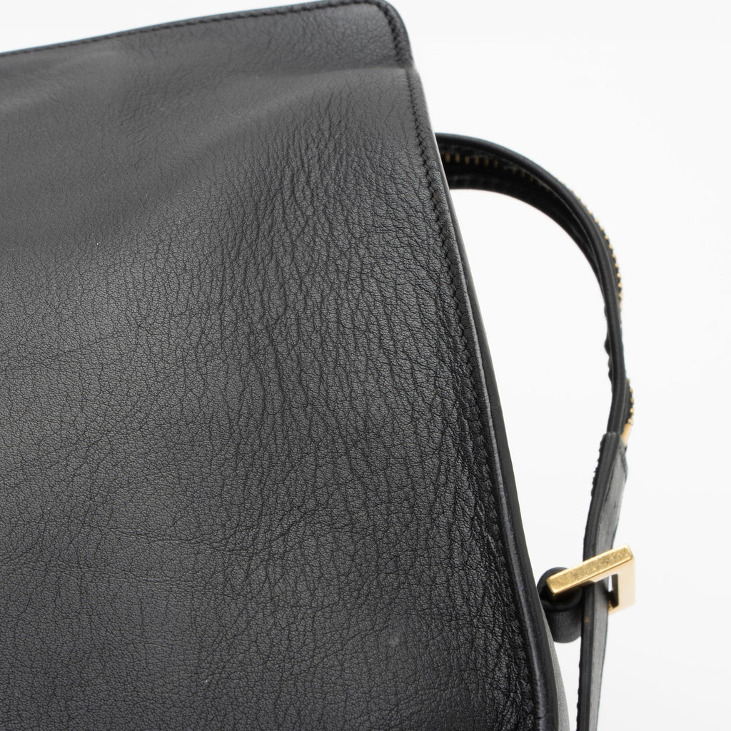 Saint Laurent Calfskin Cabas Chyc Medium Tote (SHF-vEmkbR)
