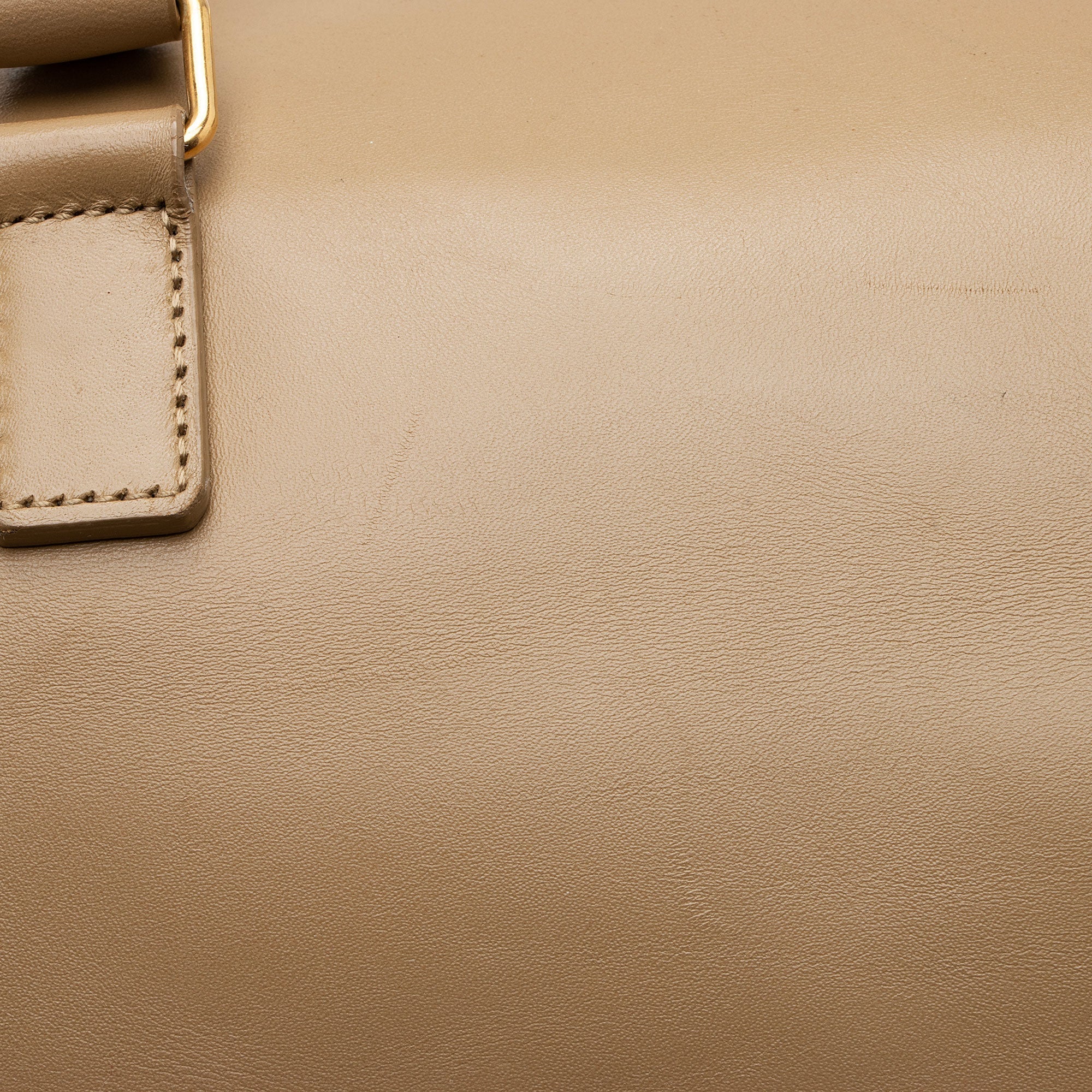 Saint Laurent Calfskin Duffle 6 Satchel (SHF-ZZBrpg)