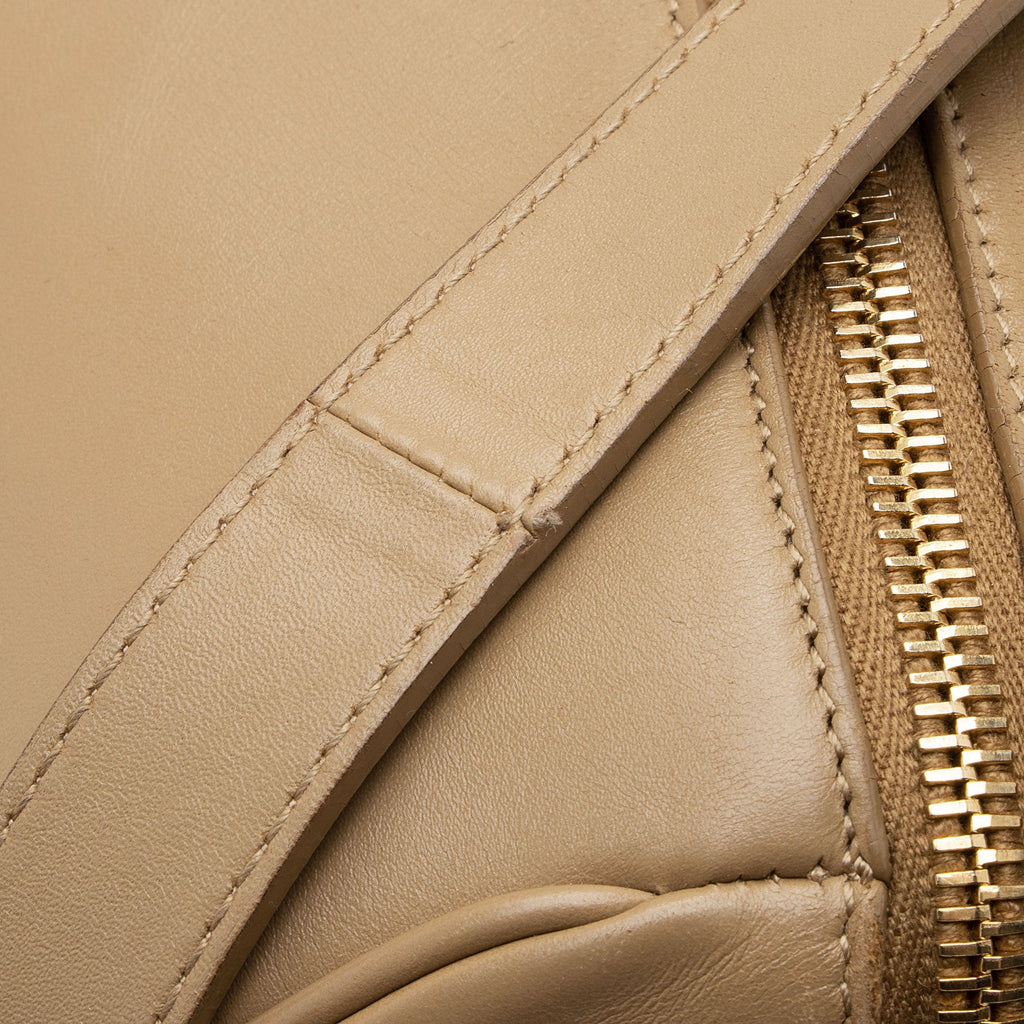 Saint Laurent Calfskin Duffle 6 Satchel (SHF-ZZBrpg)