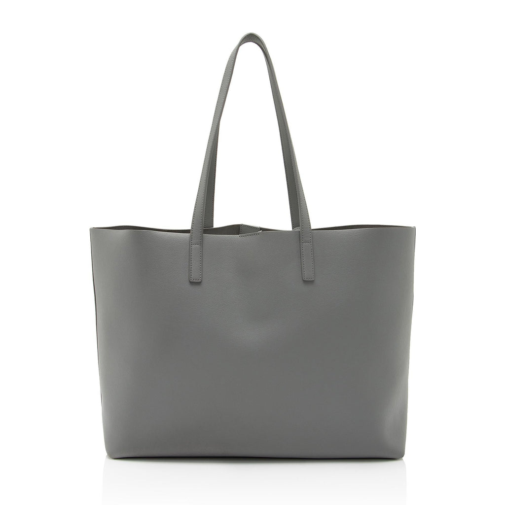 Saint Laurent Calfskin Large Shopping Tote (SHF-pwhKvE)