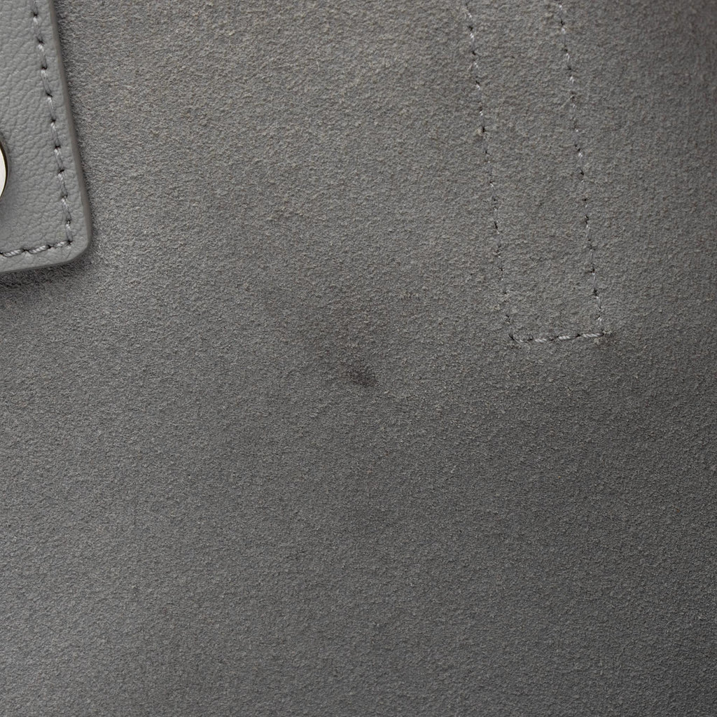Saint Laurent Calfskin Large Shopping Tote (SHF-pwhKvE)