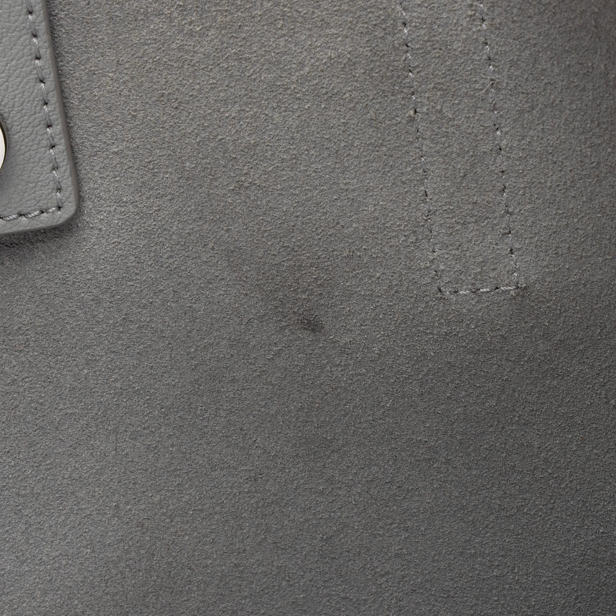 Saint Laurent Calfskin Large Shopping Tote (SHF-pwhKvE)