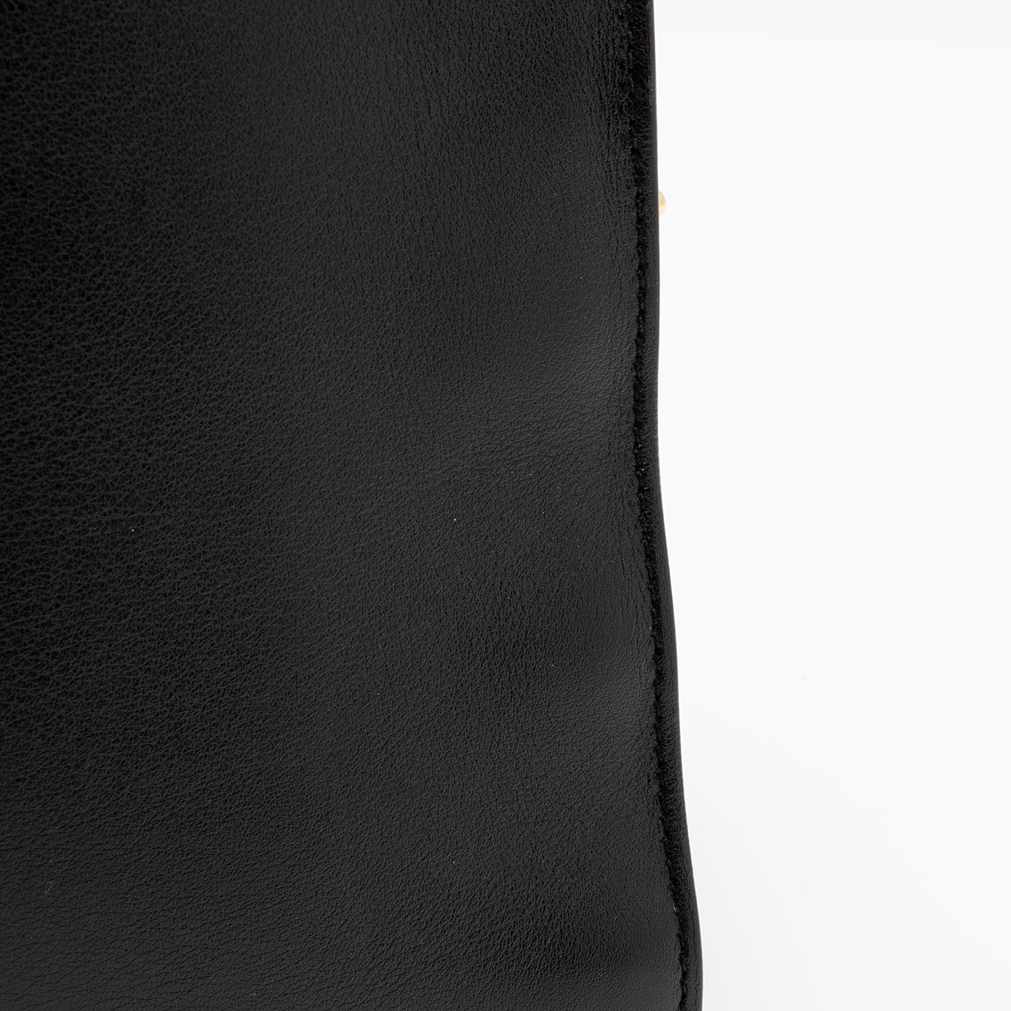 Saint Laurent Calfskin Monogram Baby Cabas Tote (SHF-aWaDWU)