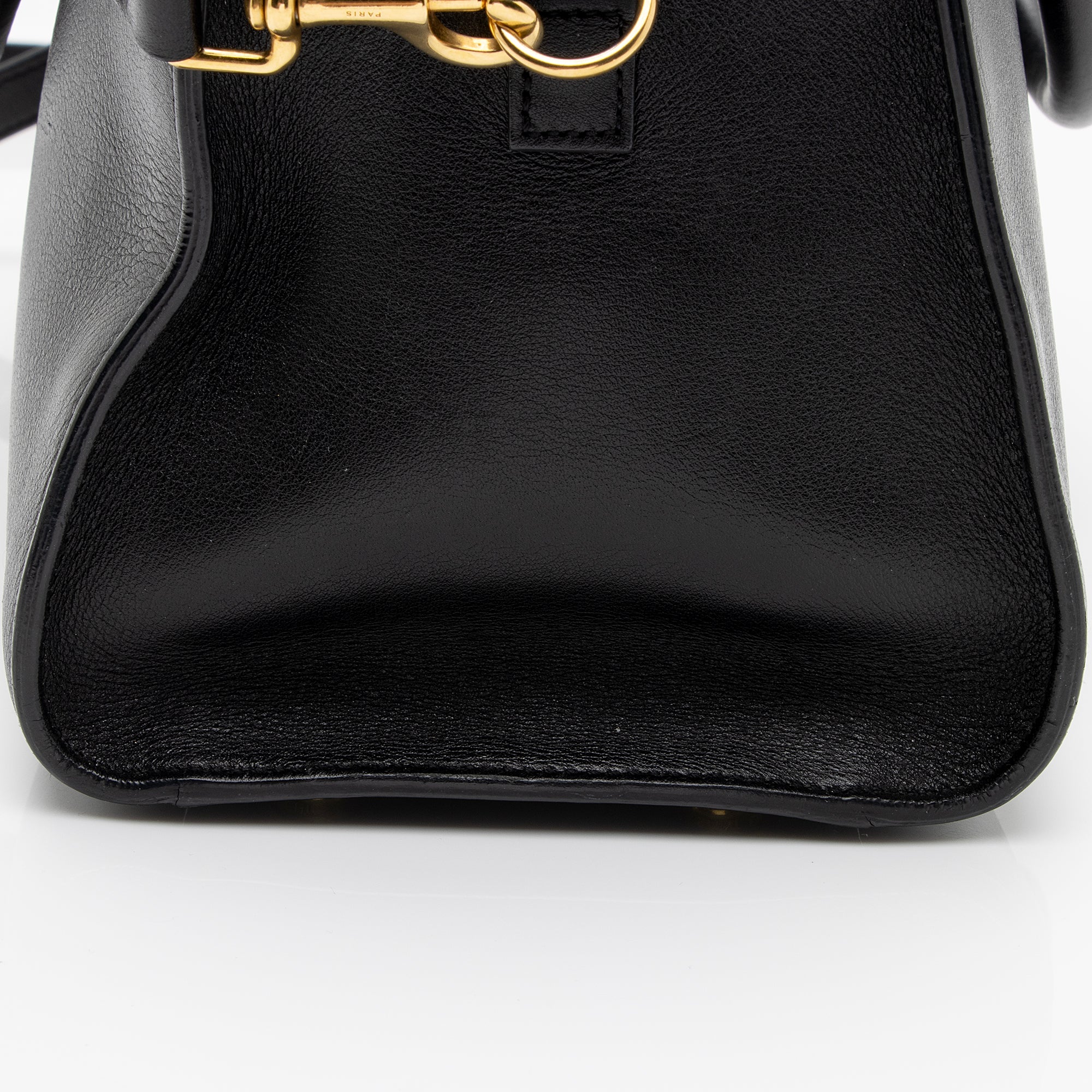 Saint Laurent Calfskin Monogram Baby Cabas Tote (SHF-aWaDWU)