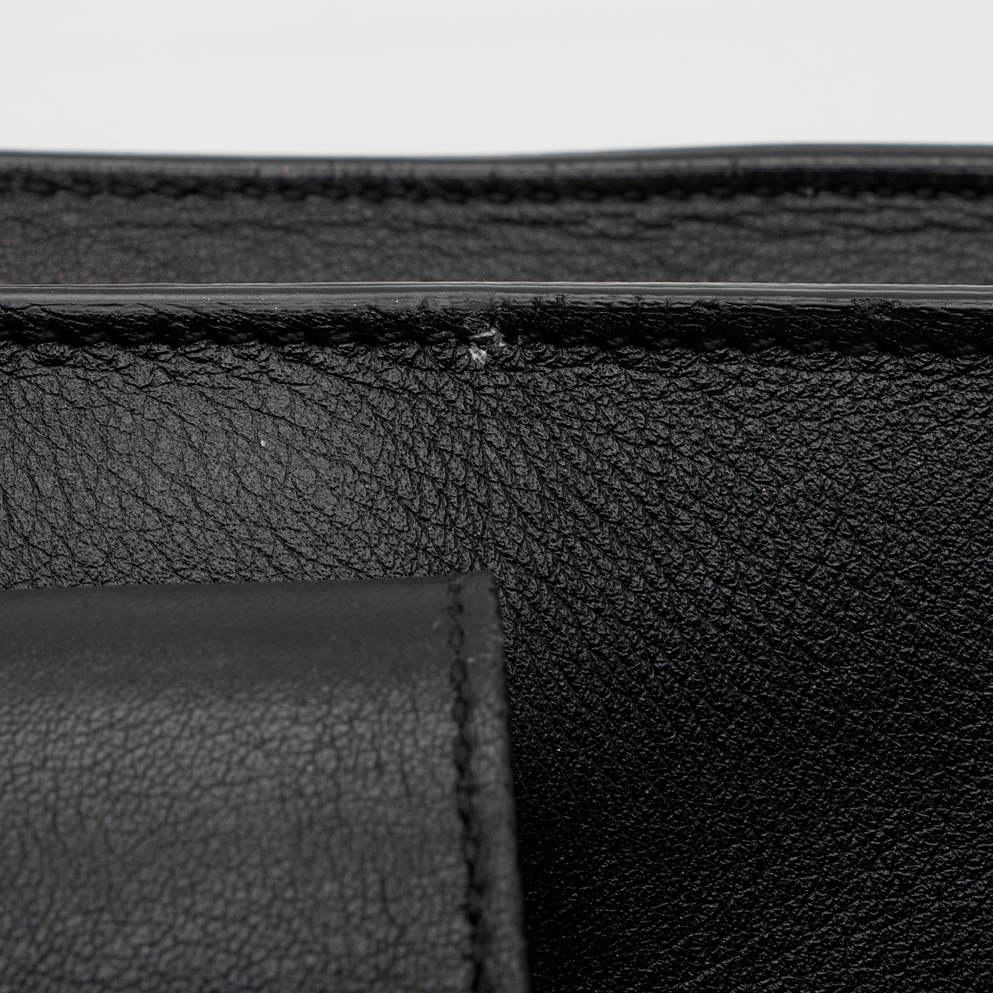 Saint Laurent Calfskin Monogram Baby Cabas Tote (SHF-aWaDWU)