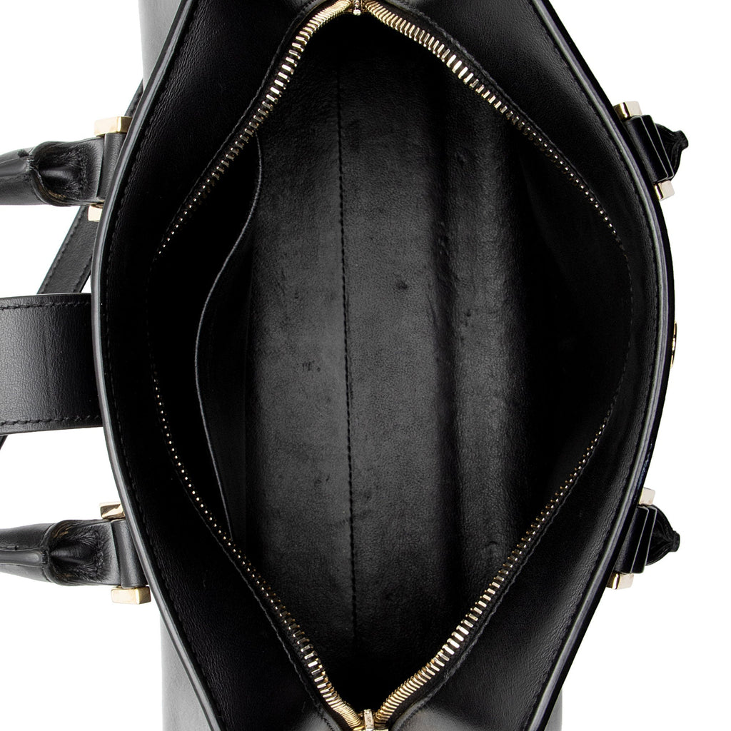 Saint Laurent Calfskin Monogram Baby Cabas Tote (SHF-Emwqyt)