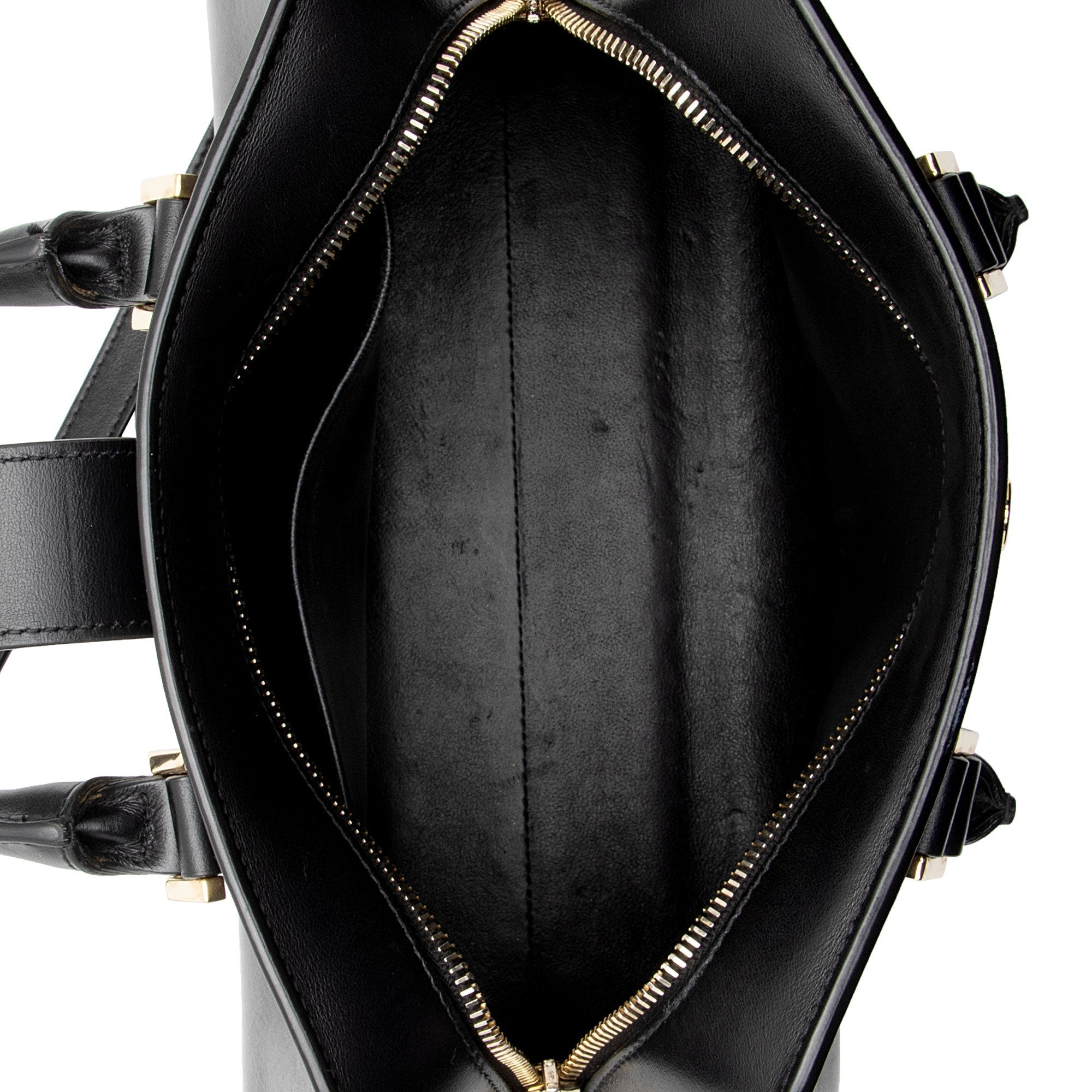 Saint Laurent Calfskin Monogram Baby Cabas Tote (SHF-Emwqyt)