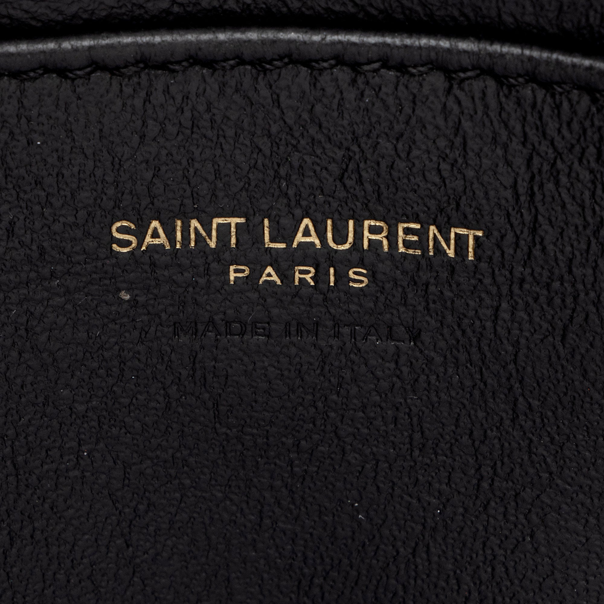 Saint Laurent Calfskin Monogram Baby Cabas Tote (SHF-Emwqyt)