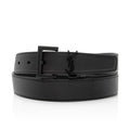 Saint Laurent Calfskin Monogram Cassandre Belt - Size 34 / 85 (SHF-7TNRpr)