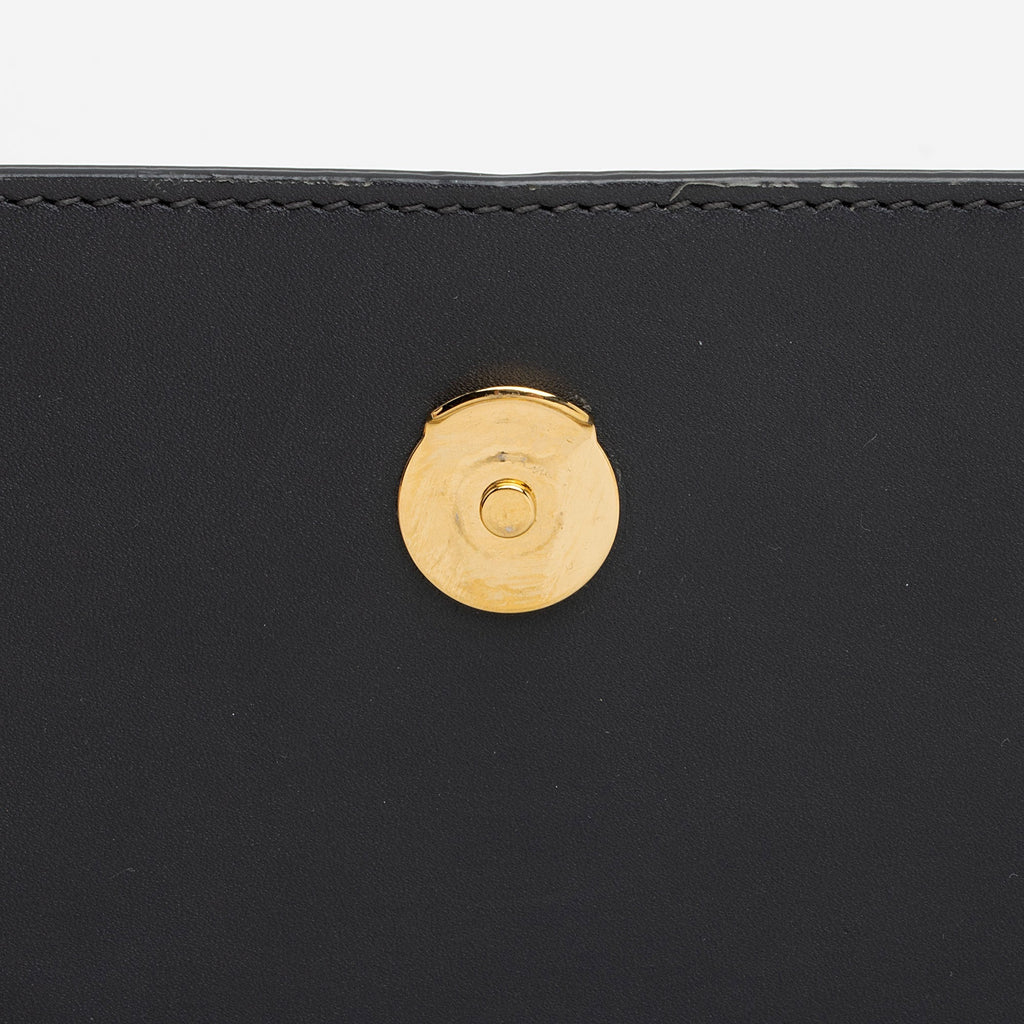 Saint Laurent Calfskin Monogram Kate Tassel Chain Wallet (SHF-GJz8iT)