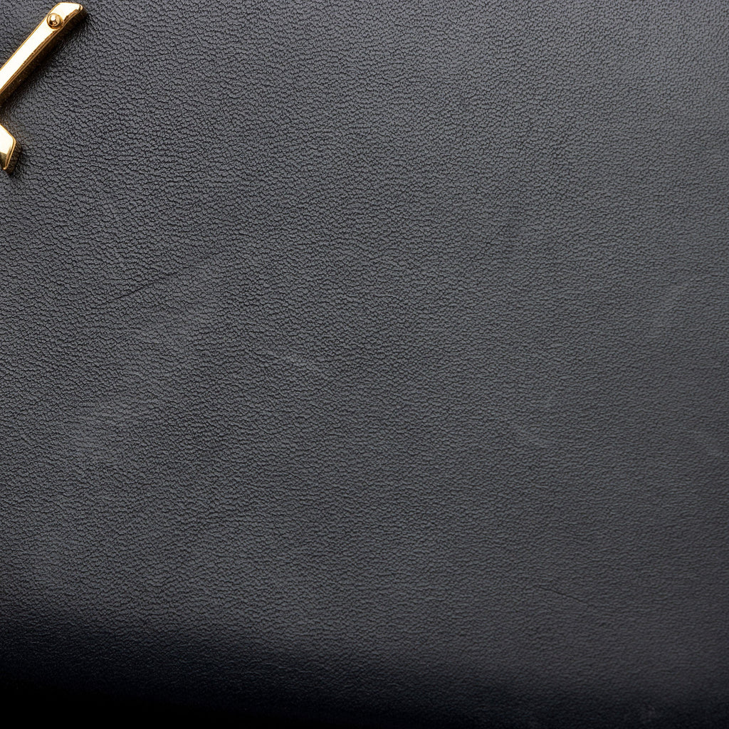 Saint Laurent Calfskin Monogram Kate Tassel Chain Wallet (SHF-GJz8iT)
