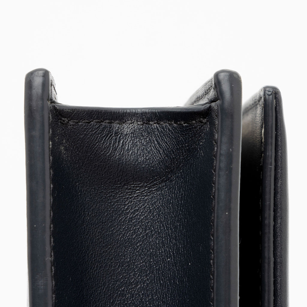 Saint Laurent Calfskin Monogram Kate Tassel Chain Wallet (SHF-GJz8iT)