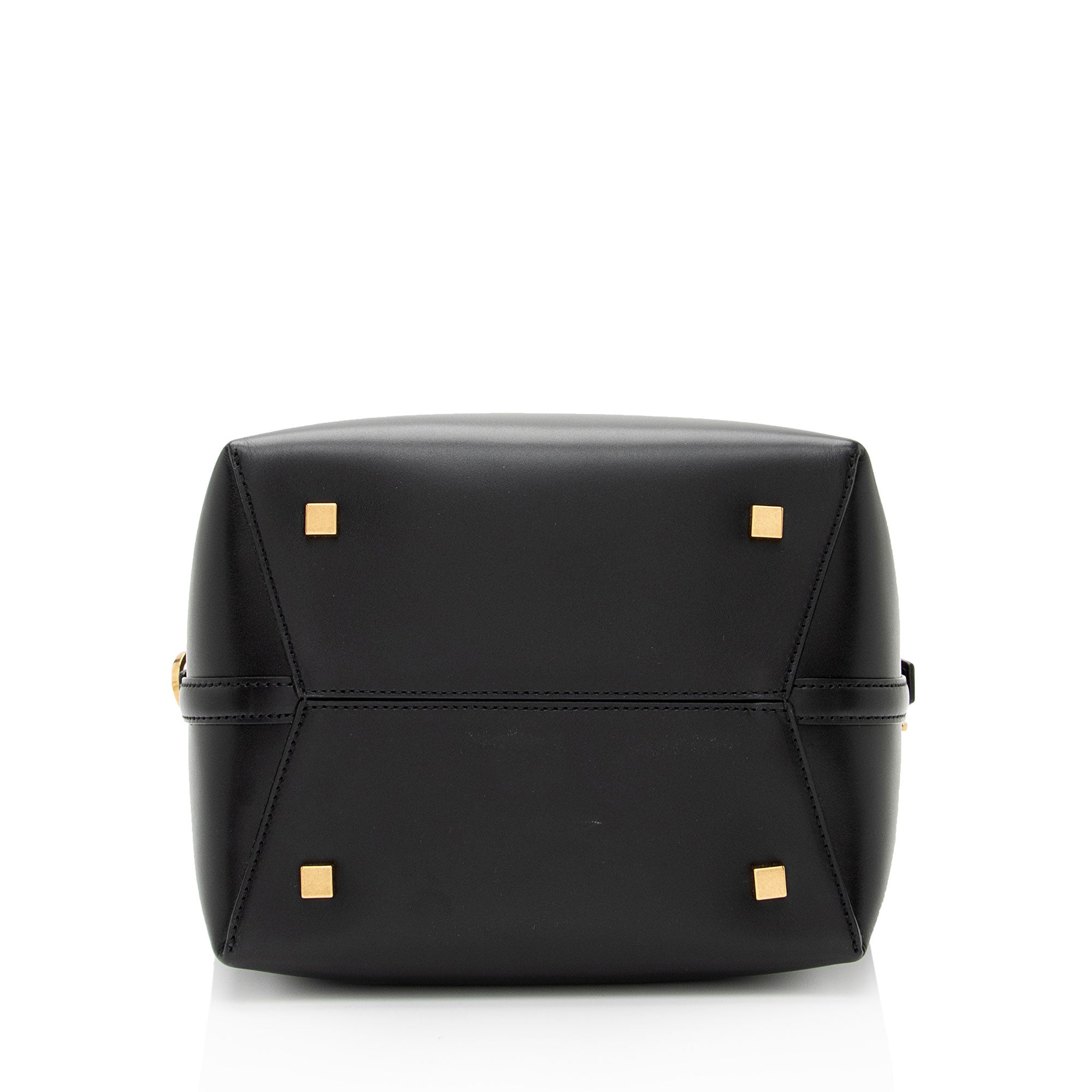 Saint Laurent Calfskin Monogram Le 37 Bucket Bag (SHF-YsxF8W)