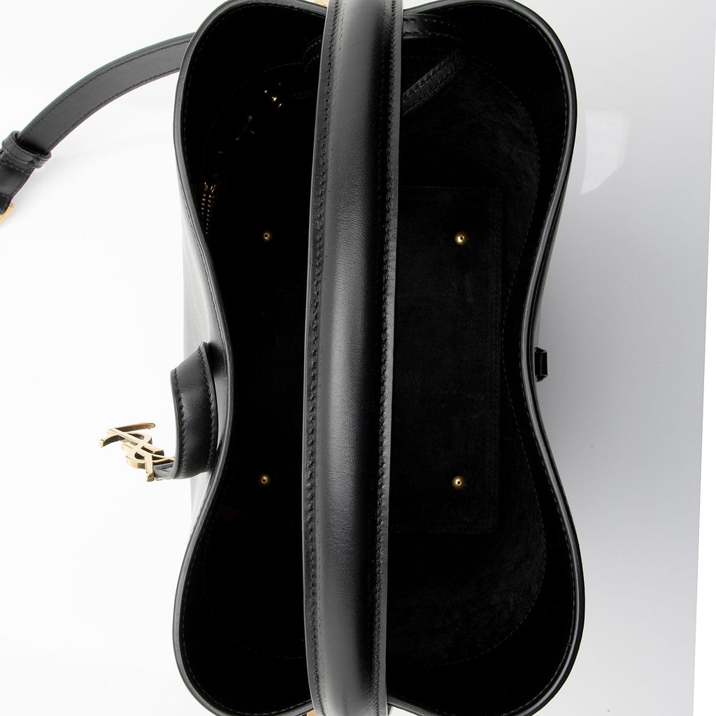 Saint Laurent Calfskin Monogram Le 37 Bucket Bag (SHF-YsxF8W)