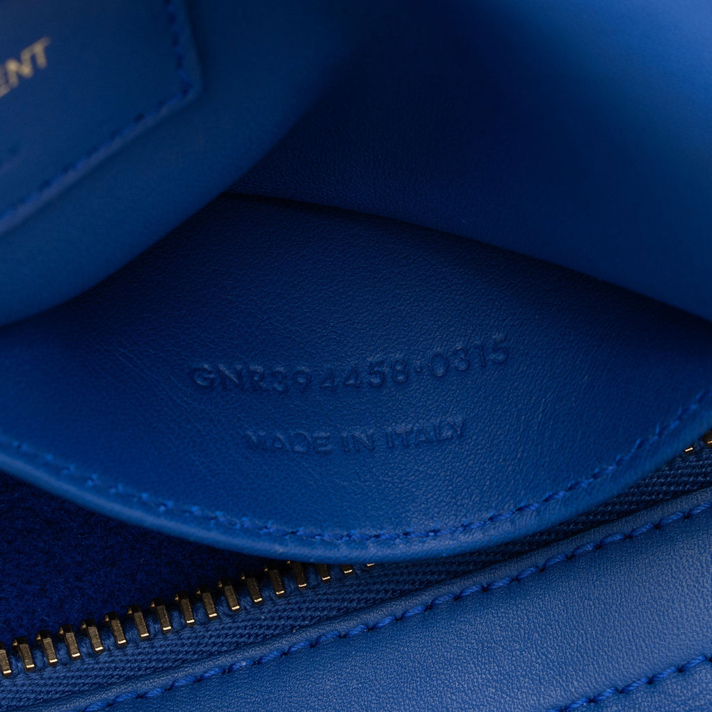 Saint Laurent Calfskin Monogram Medium Cabas Tote (SHF-gfxpGY)