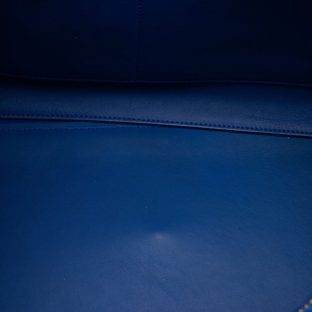 Saint Laurent Calfskin Monogram Medium Cabas Tote (SHF-gfxpGY)