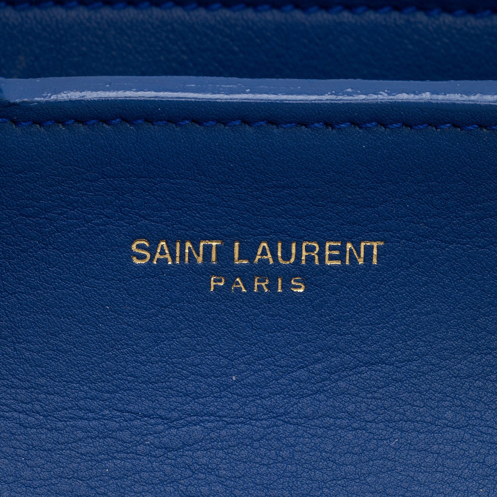 Saint Laurent Calfskin Monogram Medium Cabas Tote (SHF-gfxpGY)