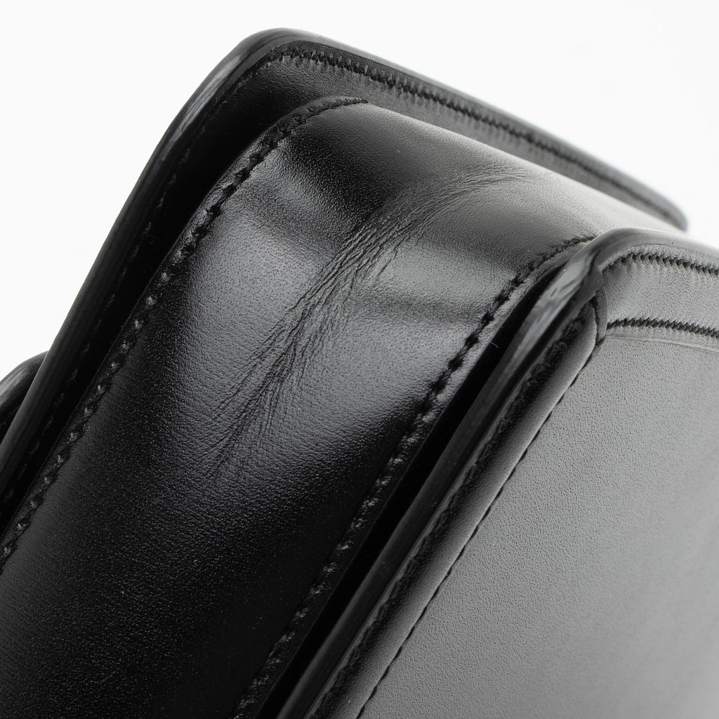 Saint Laurent Calfskin Monogram Solferino Medium Shoulder Bag - FINAL SALE (SHF-uXDDFd)