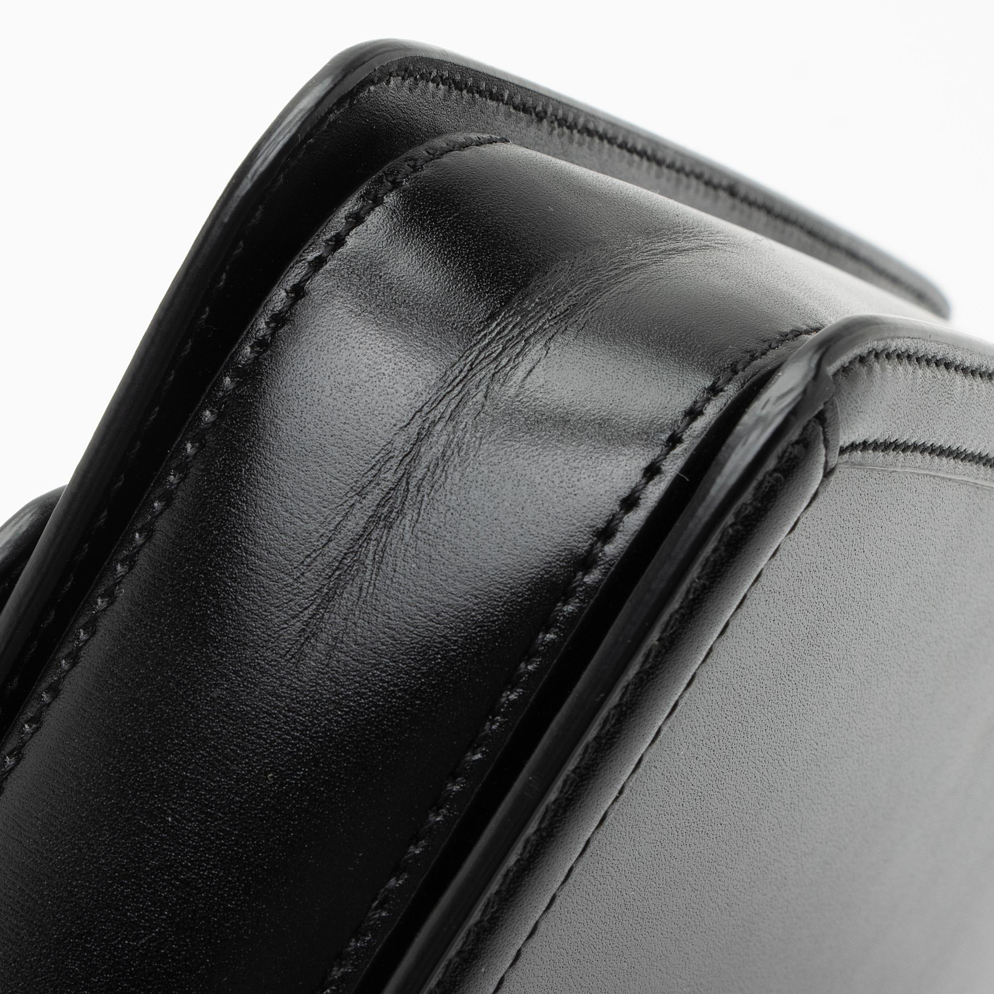 Saint Laurent Calfskin Monogram Solferino Medium Shoulder Bag - FINAL SALE (SHF-uXDDFd)