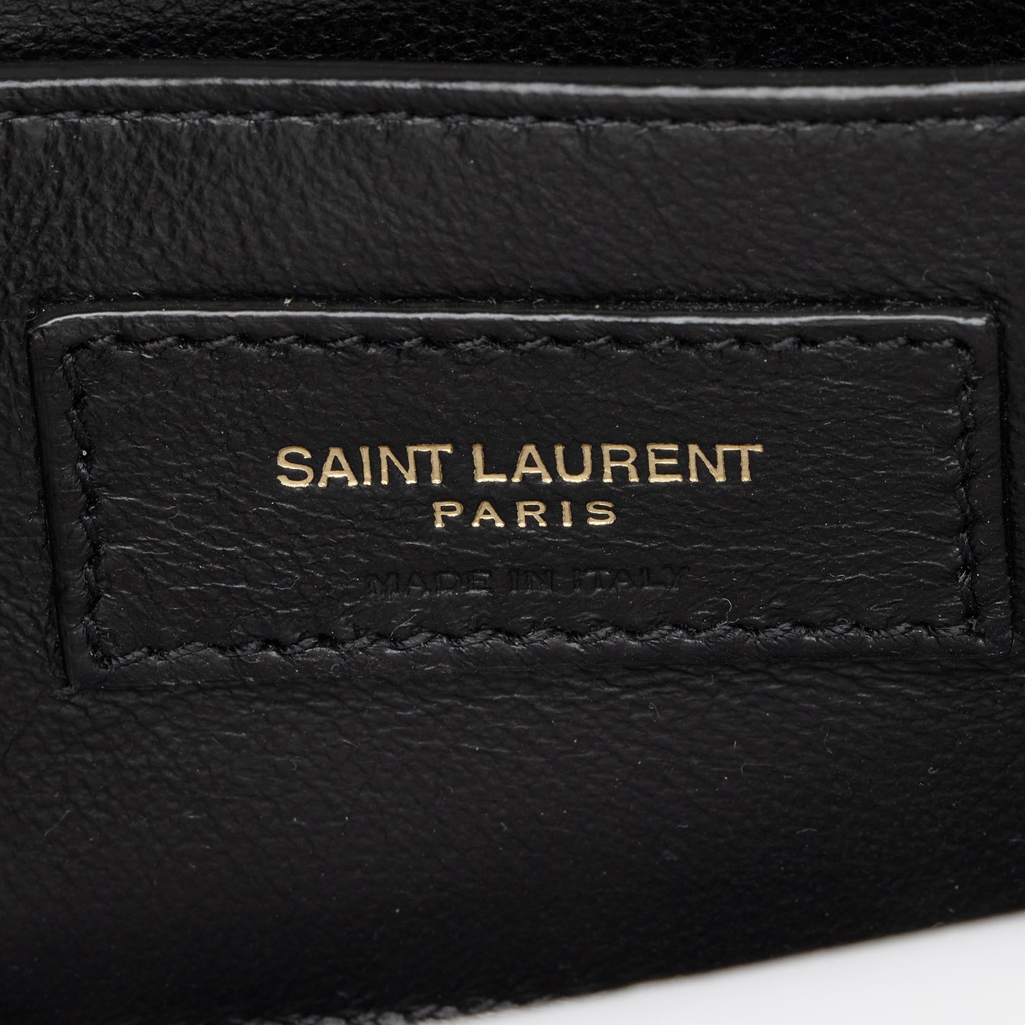 Saint Laurent Calfskin Monogram Solferino Medium Shoulder Bag - FINAL SALE (SHF-uXDDFd)
