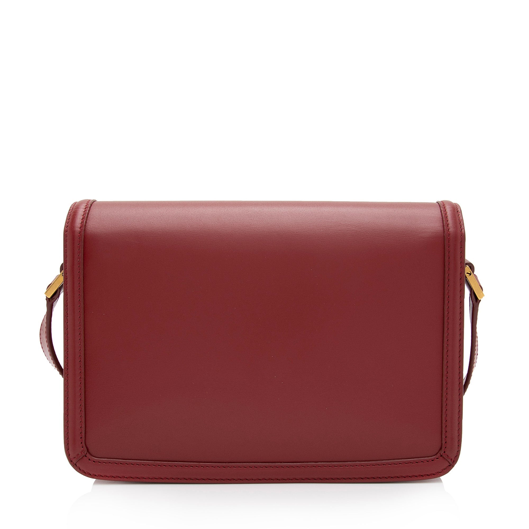 Saint Laurent Calfskin Monogram Solferino Medium Shoulder Bag (SHF-UzxBQh)