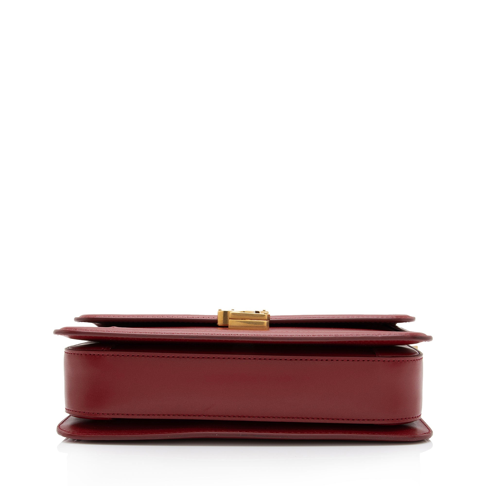 Saint Laurent Calfskin Monogram Solferino Medium Shoulder Bag (SHF-UzxBQh)